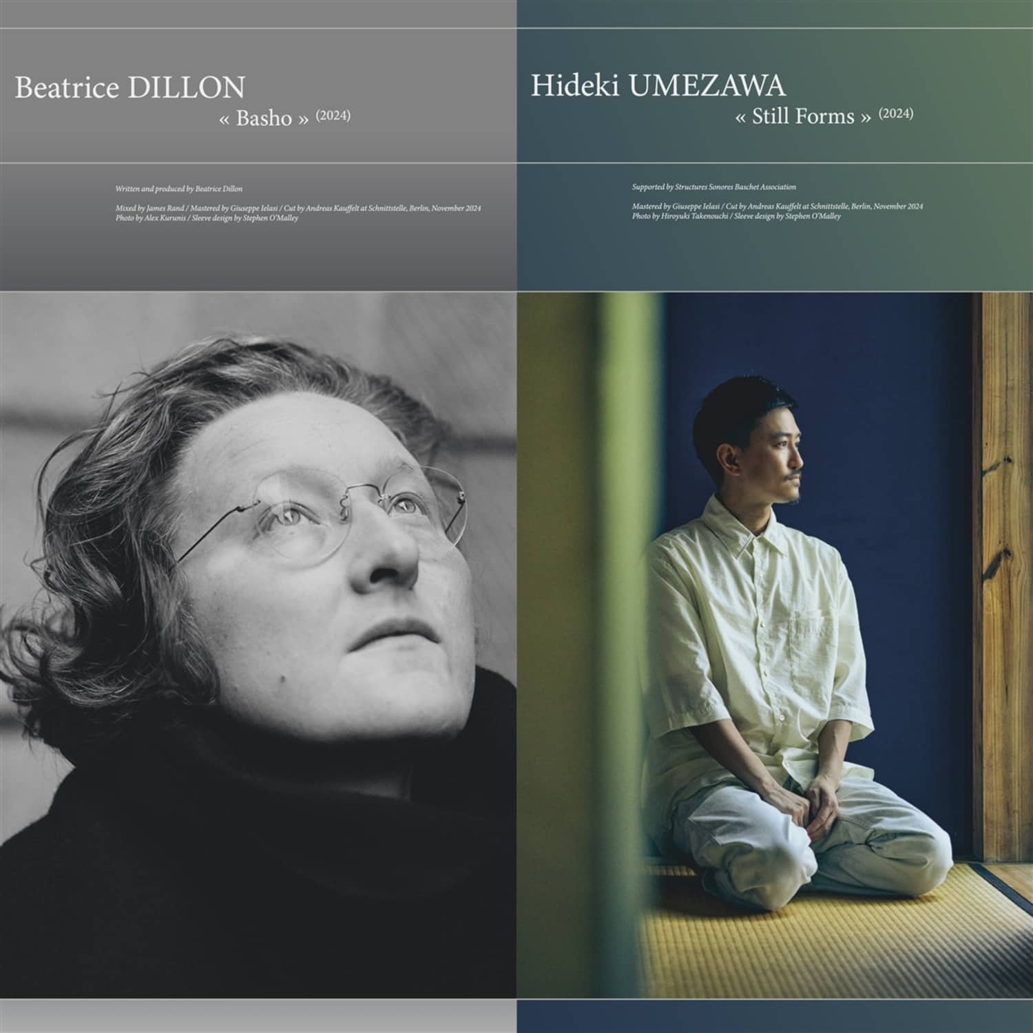 Beatrice Dillon / Hideki Umezawa - BASHO / STILL FORMS 