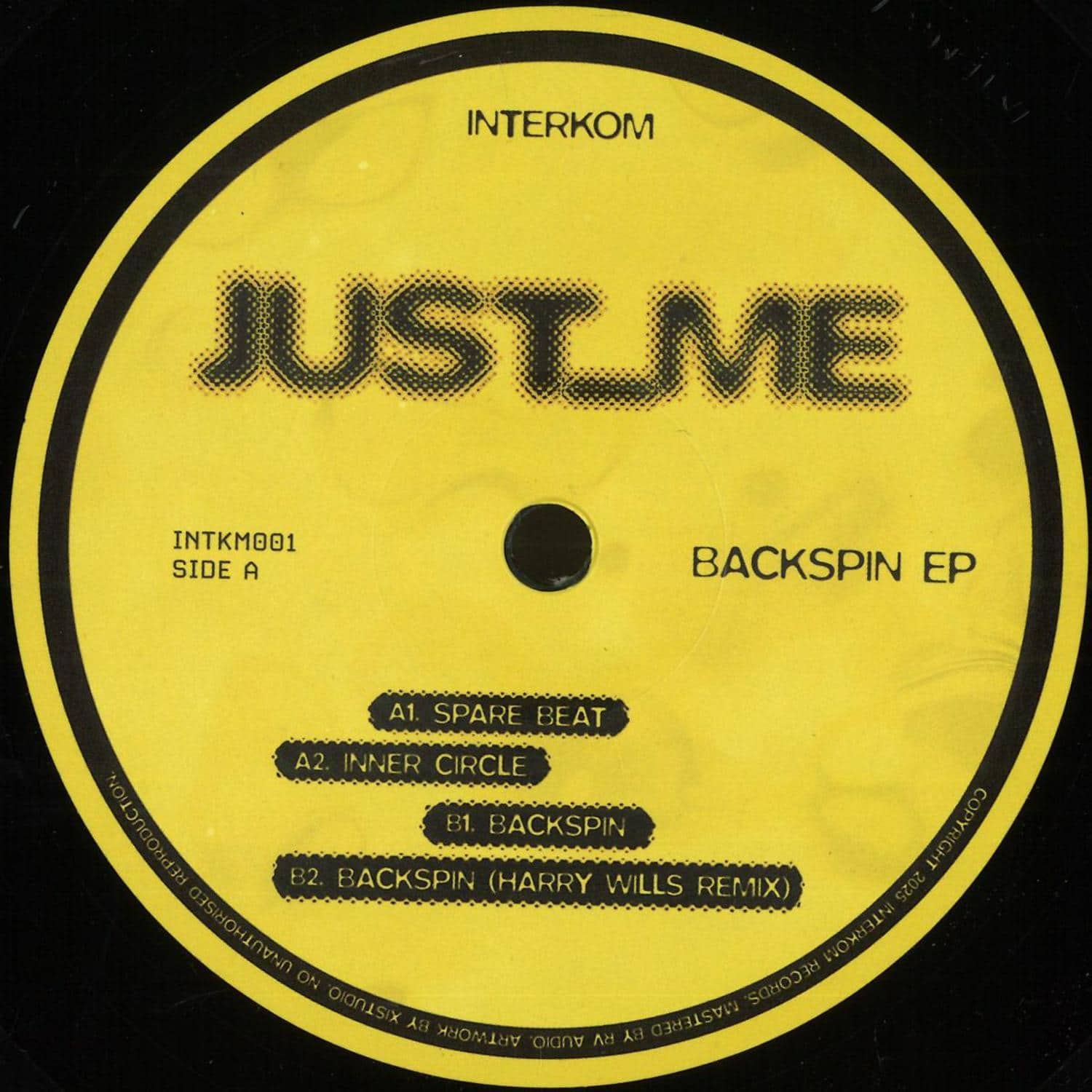 Just_me - BACKSPIN EP
