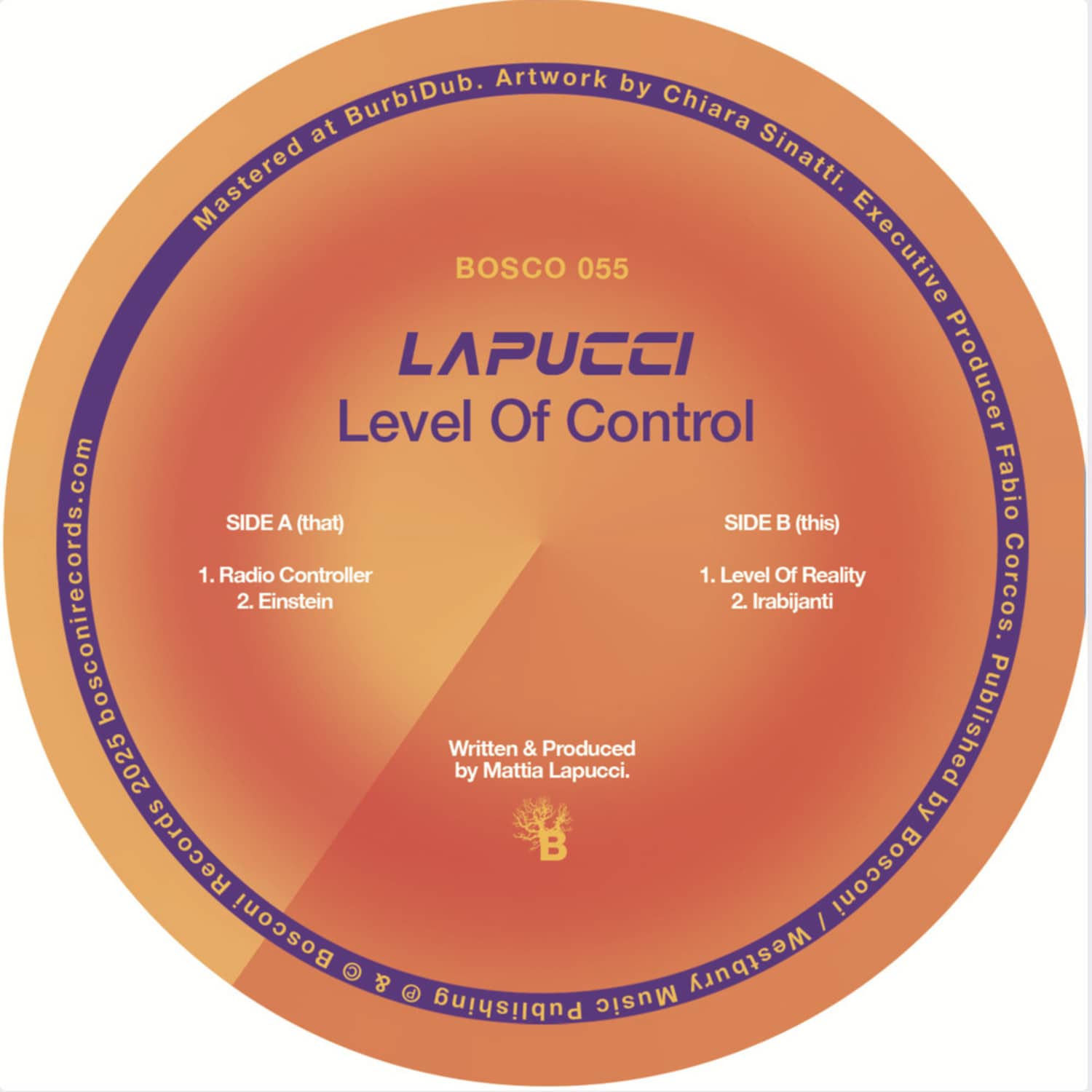 Lapucci - LEVEL OF CONTROL EP