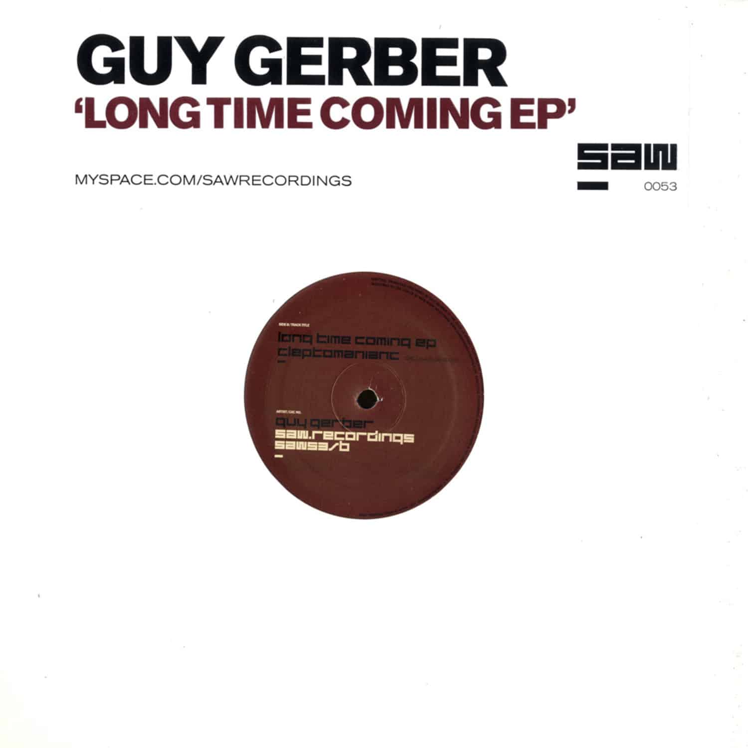Guy Gerber - LONG TIME COMING EP
