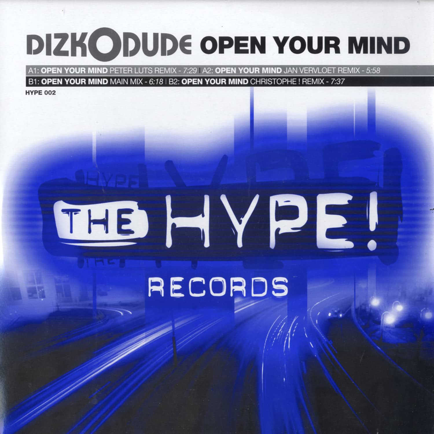 Dizkodude - OPEN YOUR MIND