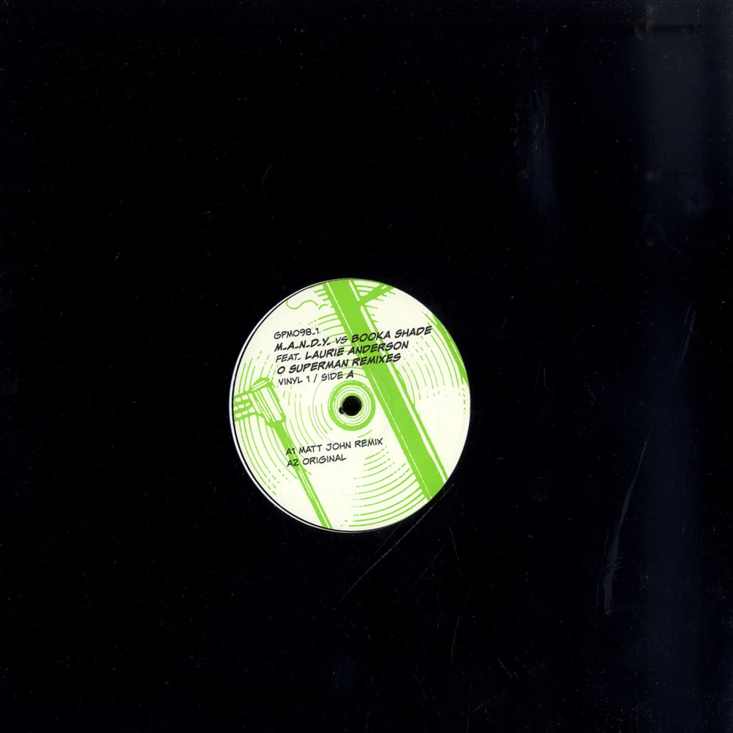 M.A.N.D.Y. vs Booka Shade feat Laurie - OH SUPERMAN REMIXES - VINYL 1 