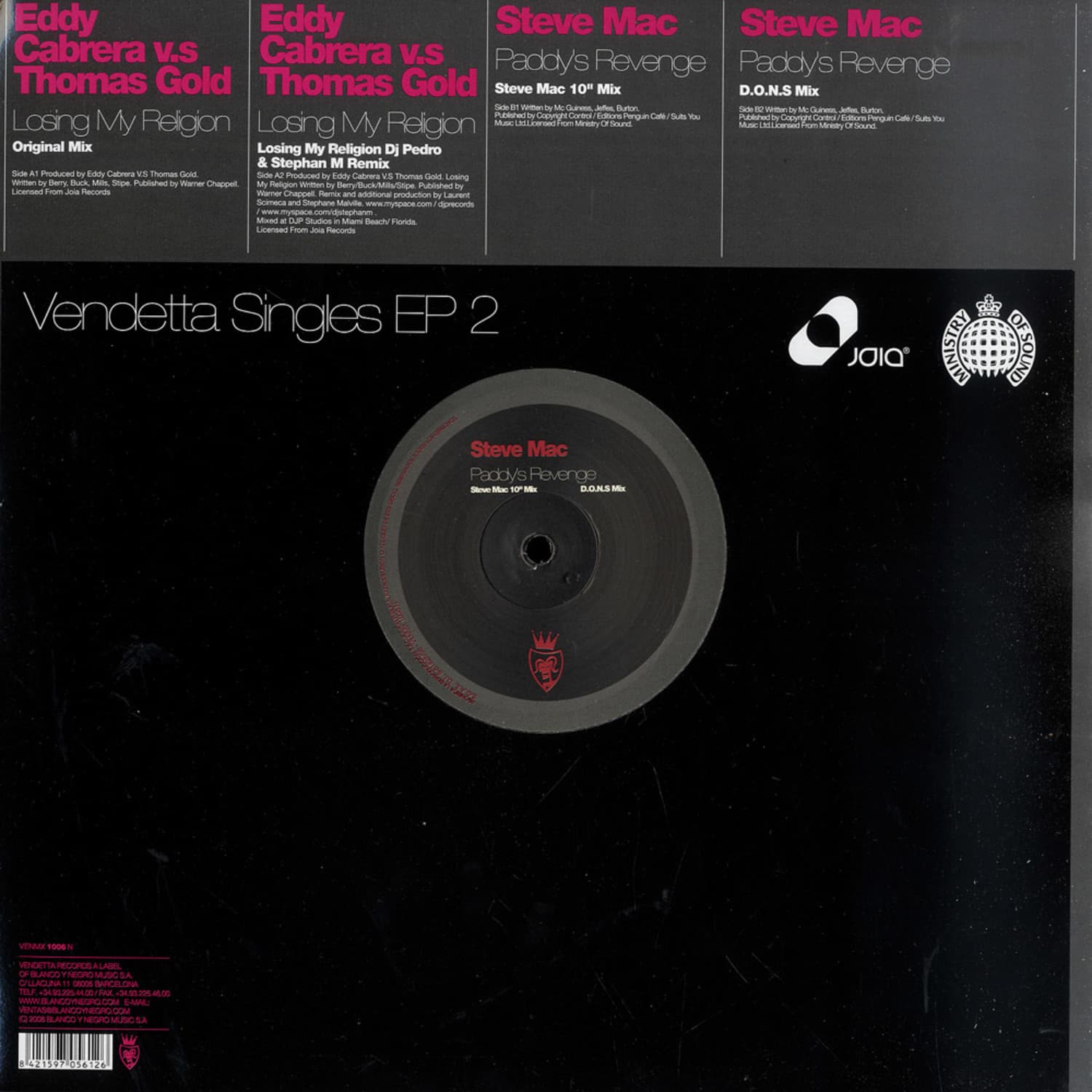 Various Artists - VENDETTA EP 2