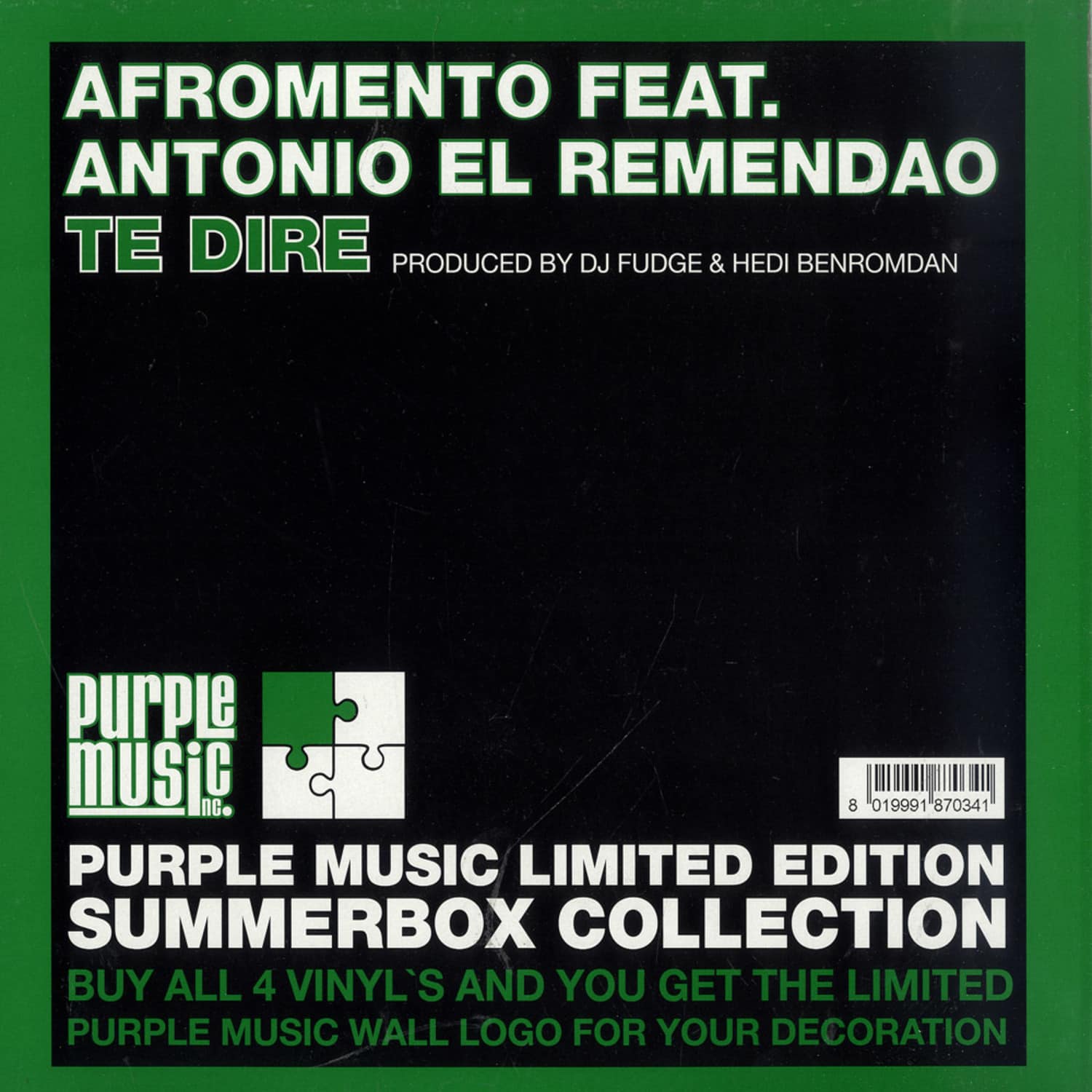Afromento Feat Antonio El Remendao - TE DIRE
