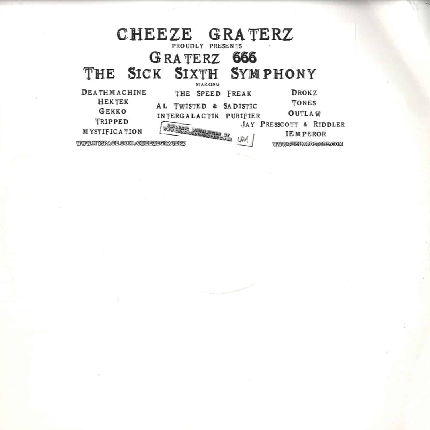 Various Artists pres. Graterz666 - THE SICK SIXTH SYMPHONY 
