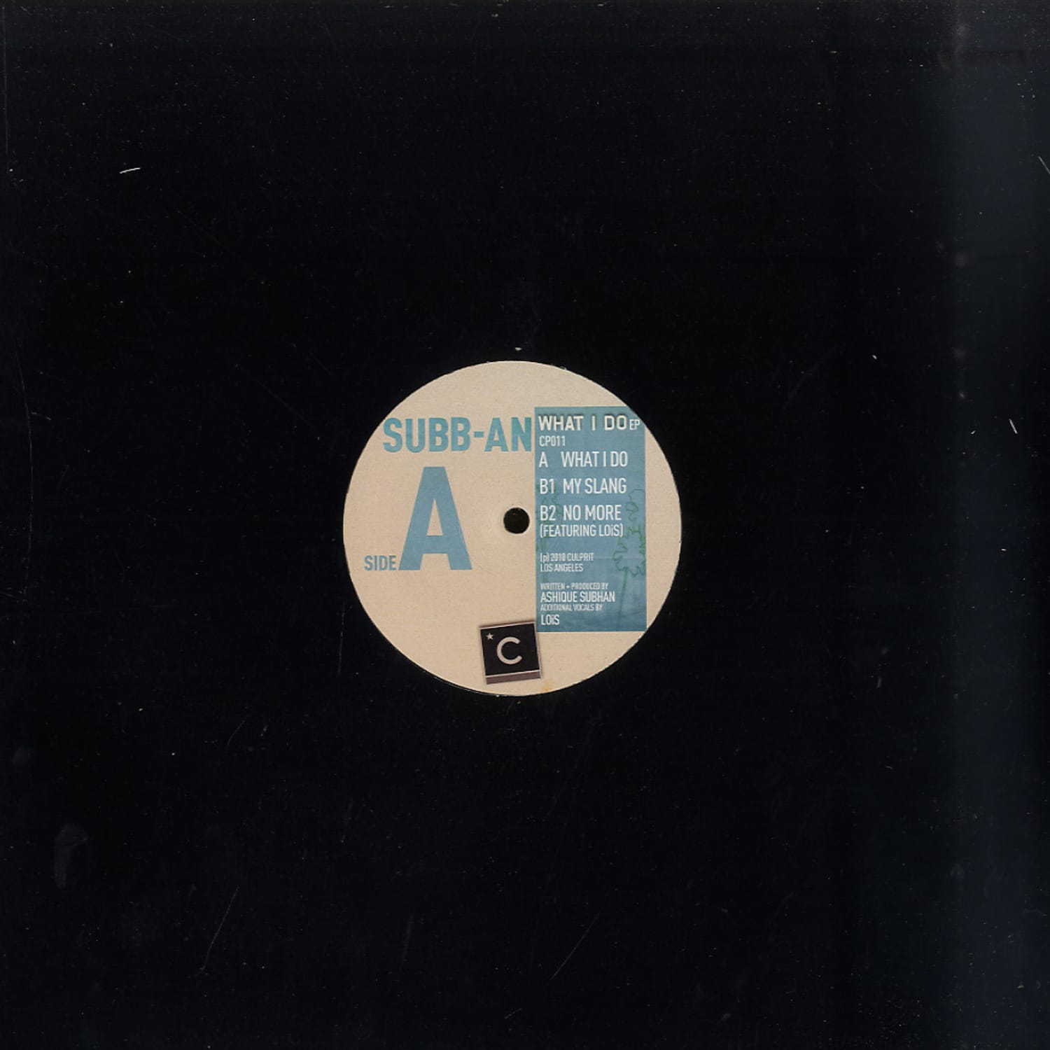 Subb-an - WHAT I DO EP