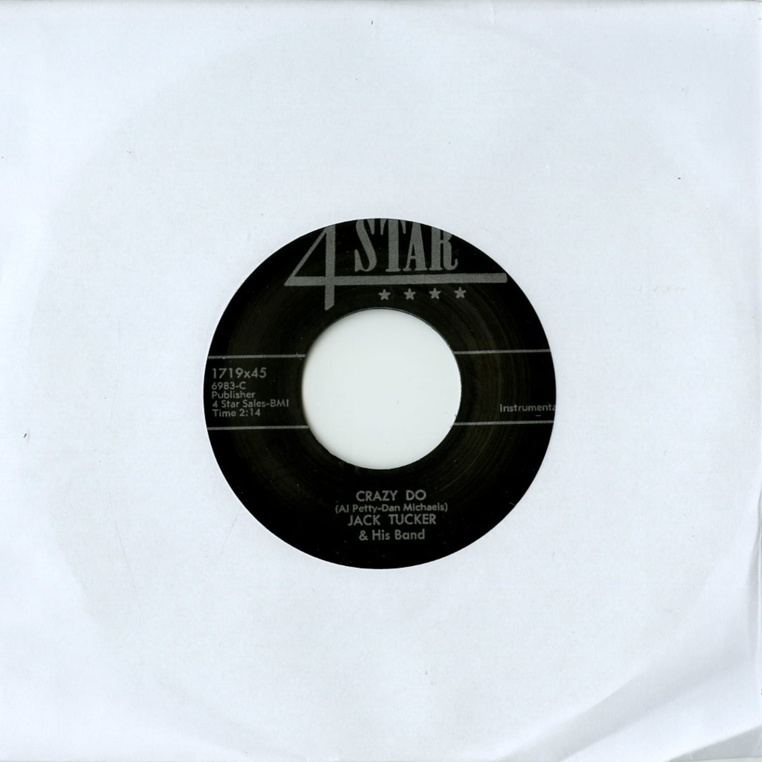 Jack Tucker - CRAZY DO / BIG DOOR 