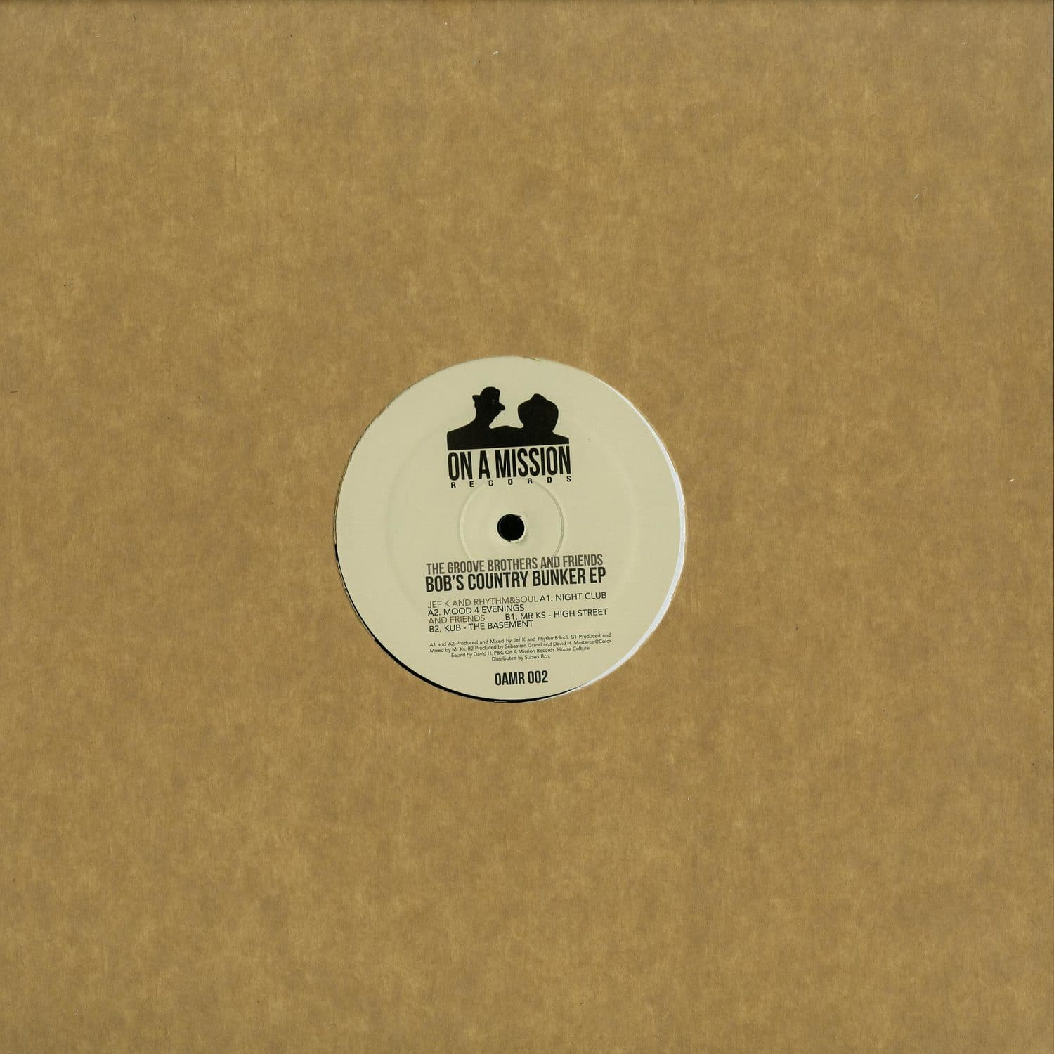 The Groove Brothers & Friends - BOBS COUNTRY BUNKER EP 