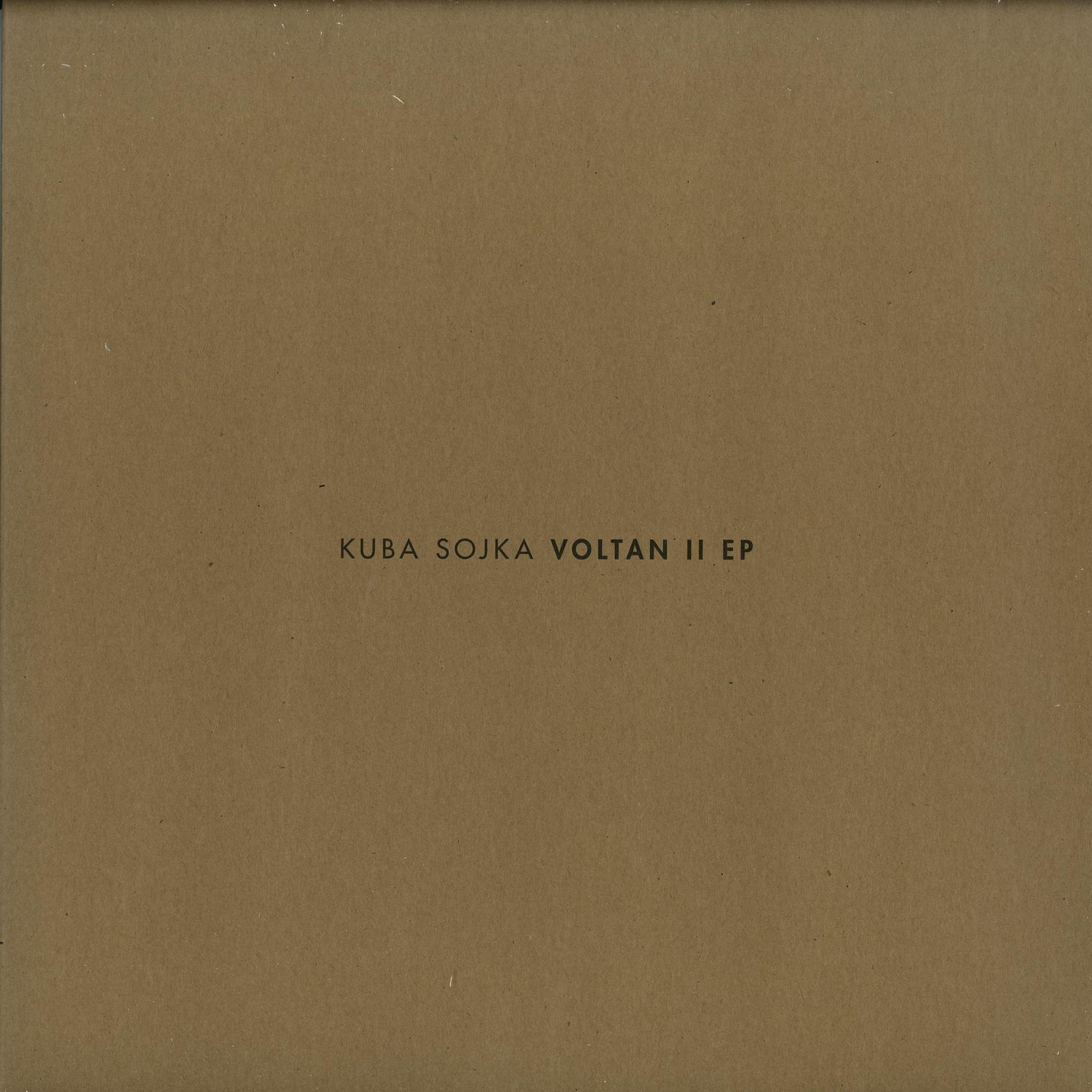 Kuba Sojka - VOLTAN II EP 