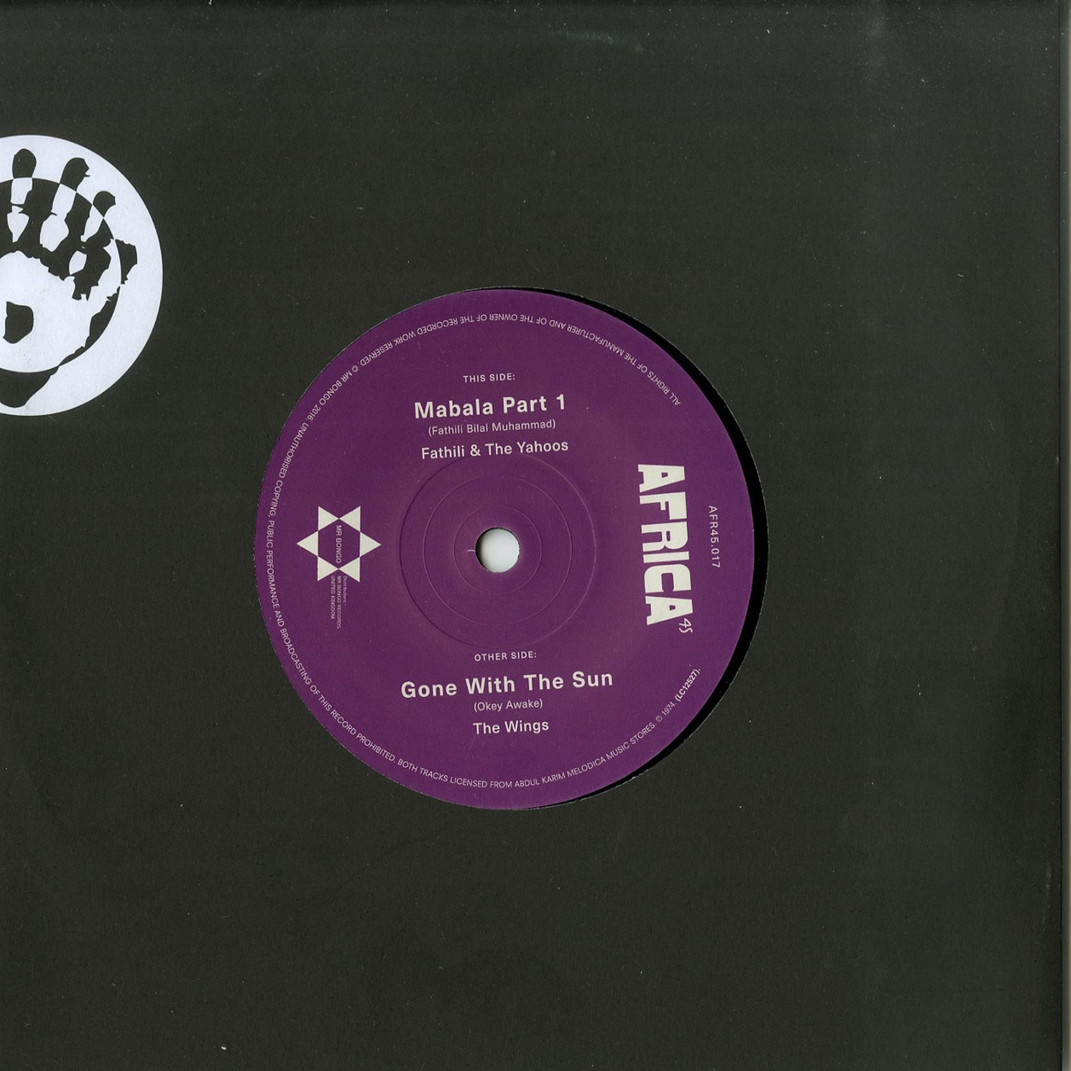Fathili & Yahoos / The Wings - MABALA PART 1 / GONE WITH THE SUN 
