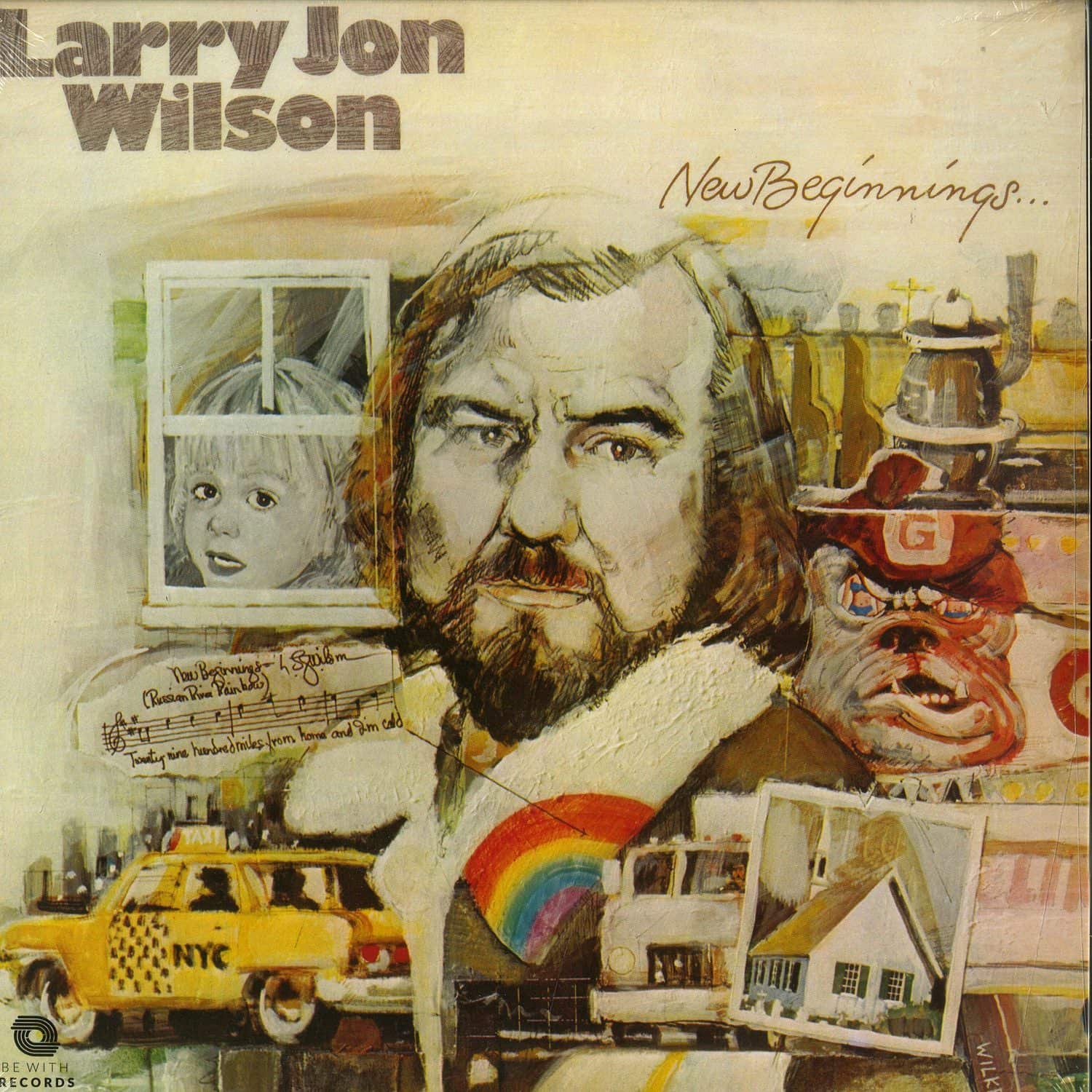 Larry Jon Wilson - NEW BEGINNINGS LP 