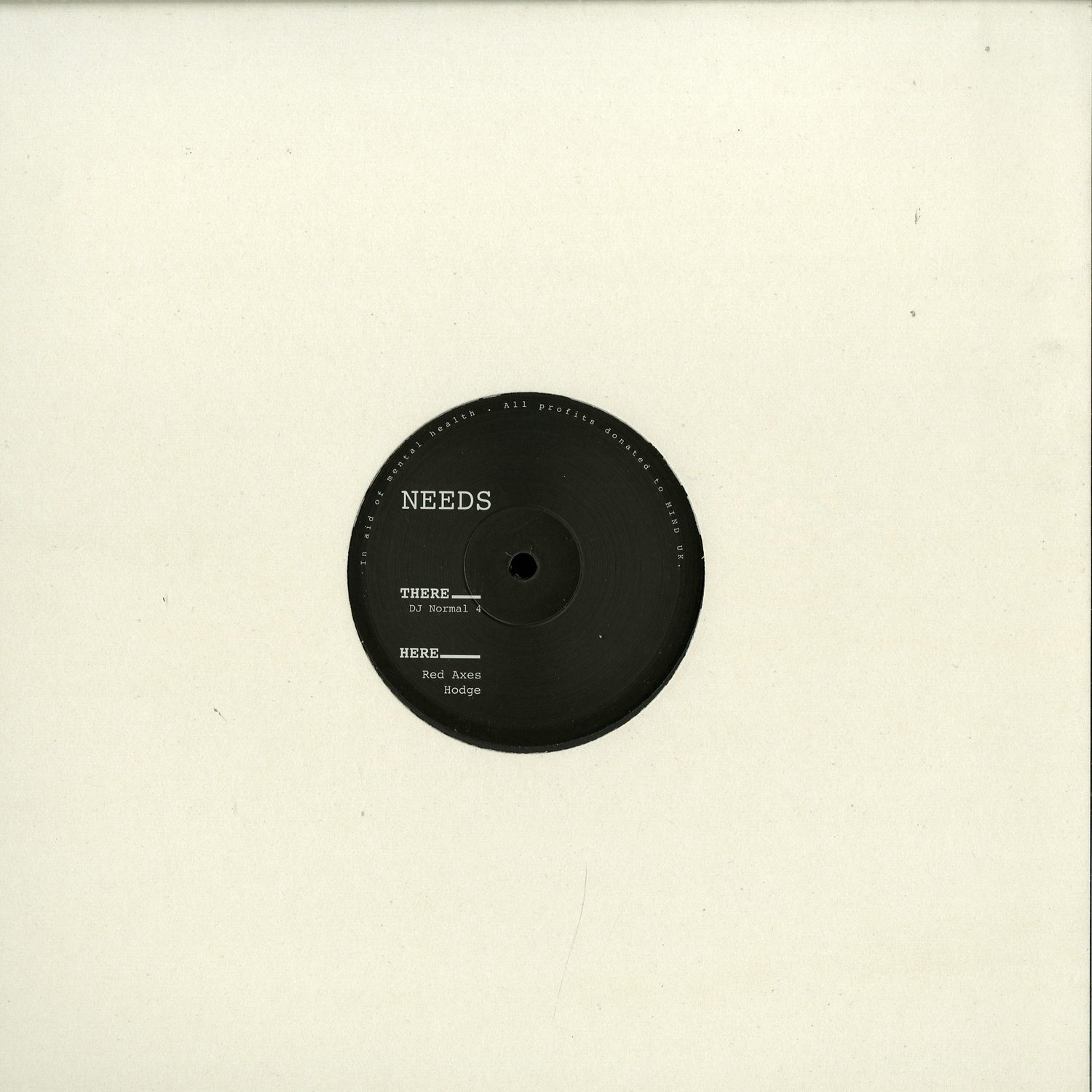 DJ Normal 4 / Red Axes / Hodge - NEEDS 005 