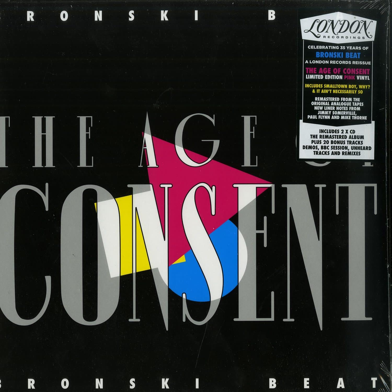 Bronski Beat - THE AGE OF CONSENT 