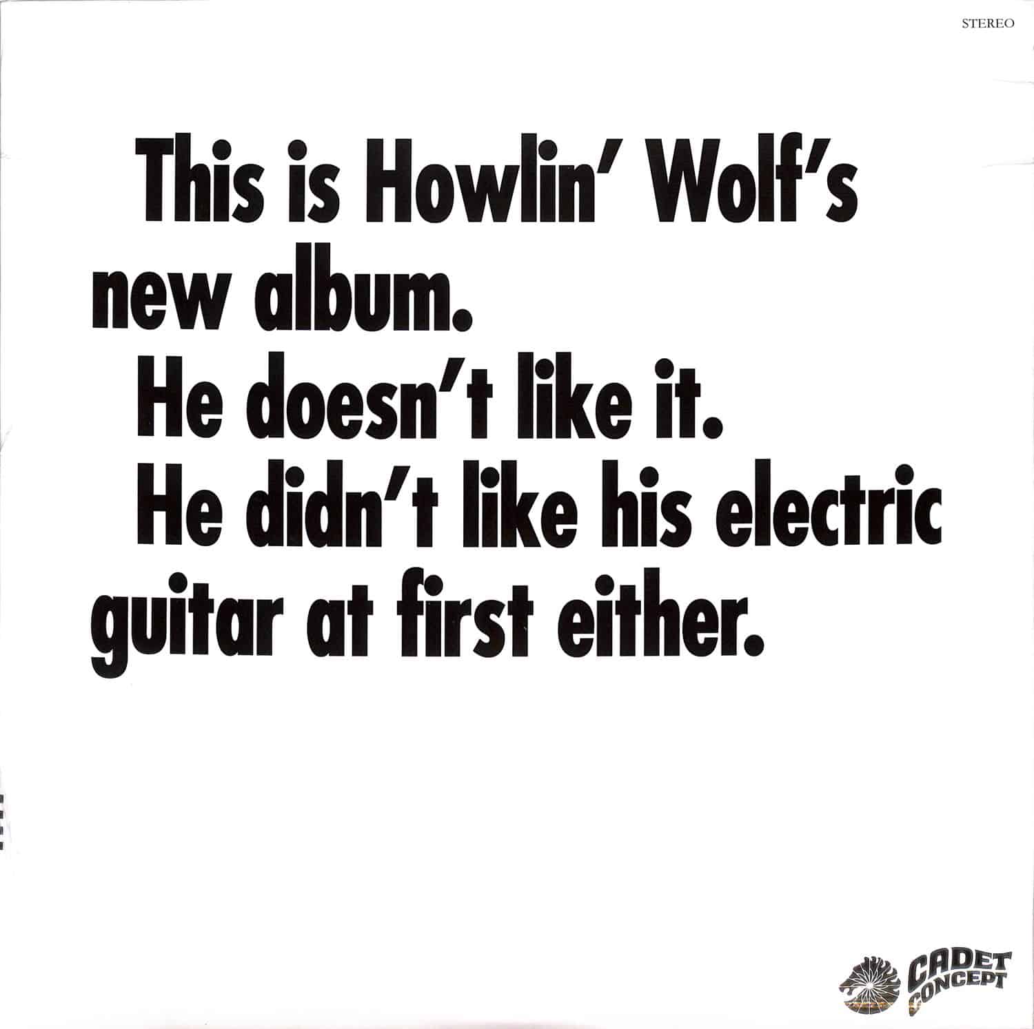 Howlin Wolf - THE HOWLIN WOLF ALBUM 