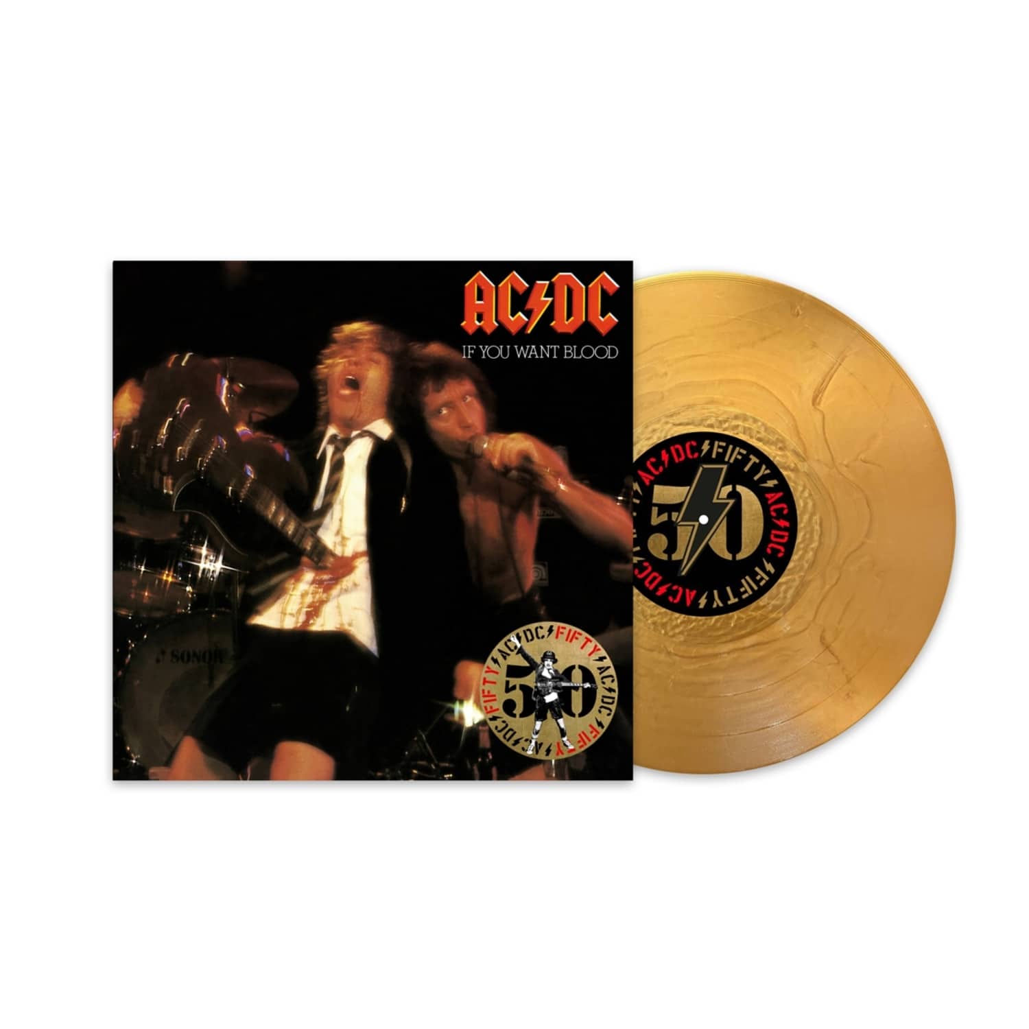 AC/DC - IF YOU WANT BLOOD YOU VE GOT IT / GOLDEN VINYL 