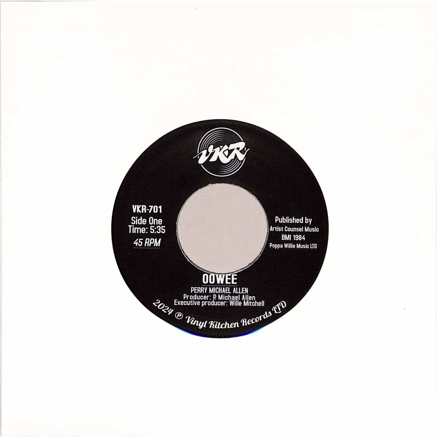Perry Michael Allen - OOWEE / TURN ON THE MUSIC 