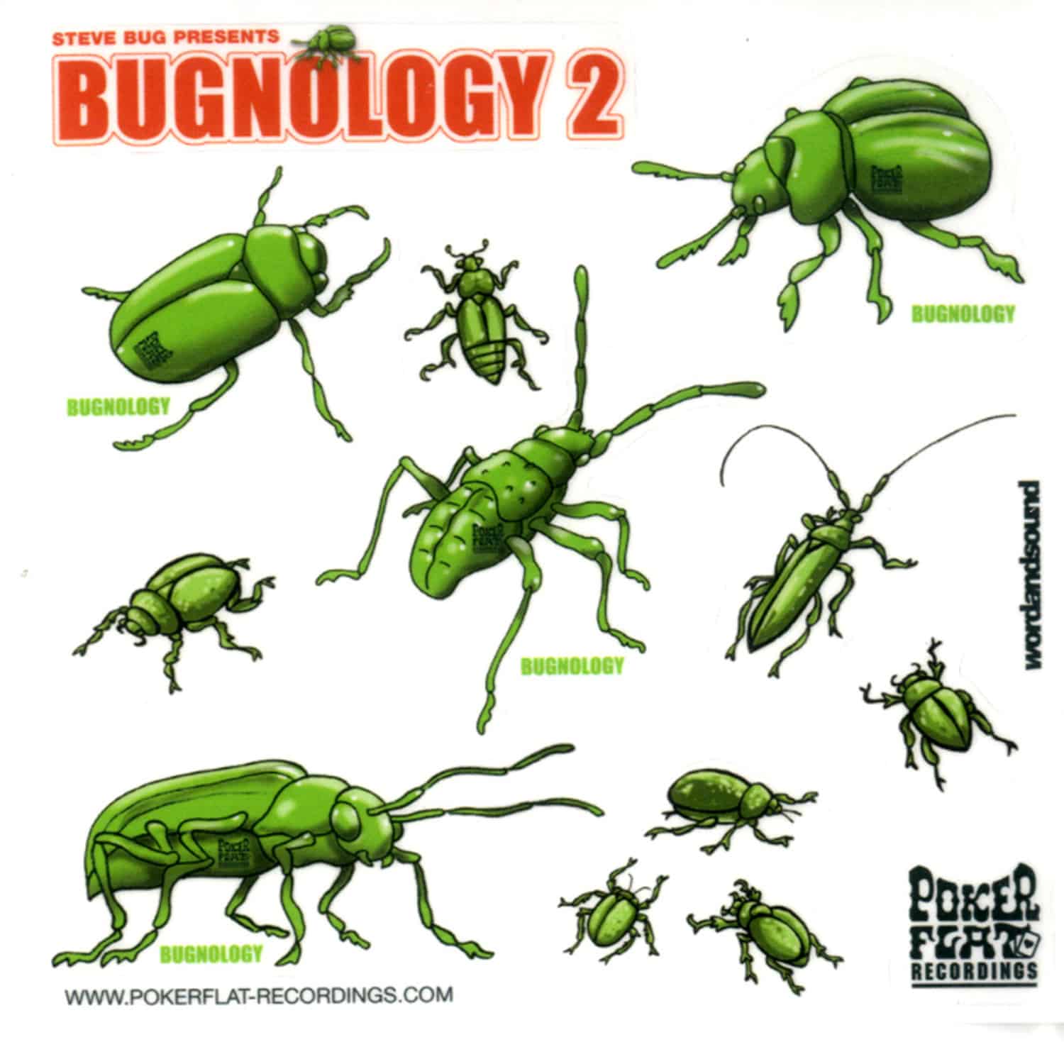 Sticker - Steve Bug Bugnology2 Sticker