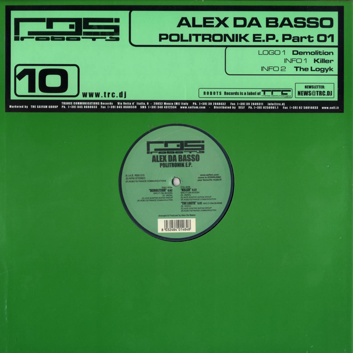 Alex Da Basso - POLITRONINK EP PART 1