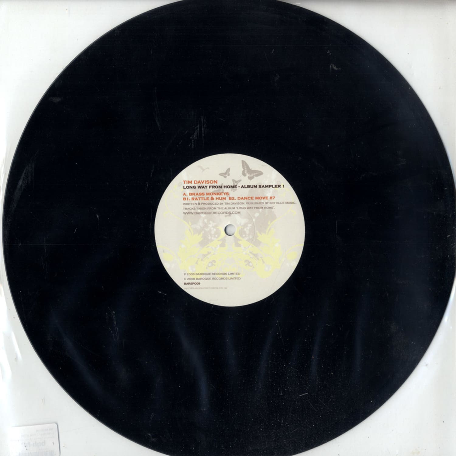 Tim Davison - LONG WAY FROM HOME / VINYL SAMPLER 1