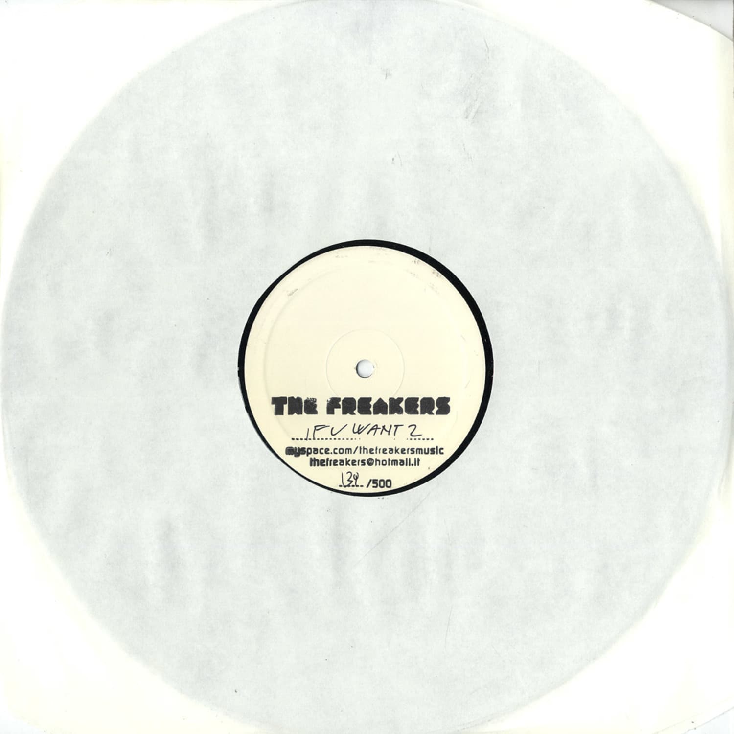 The Freakers - IF YOU WANT 2 / FAIRY