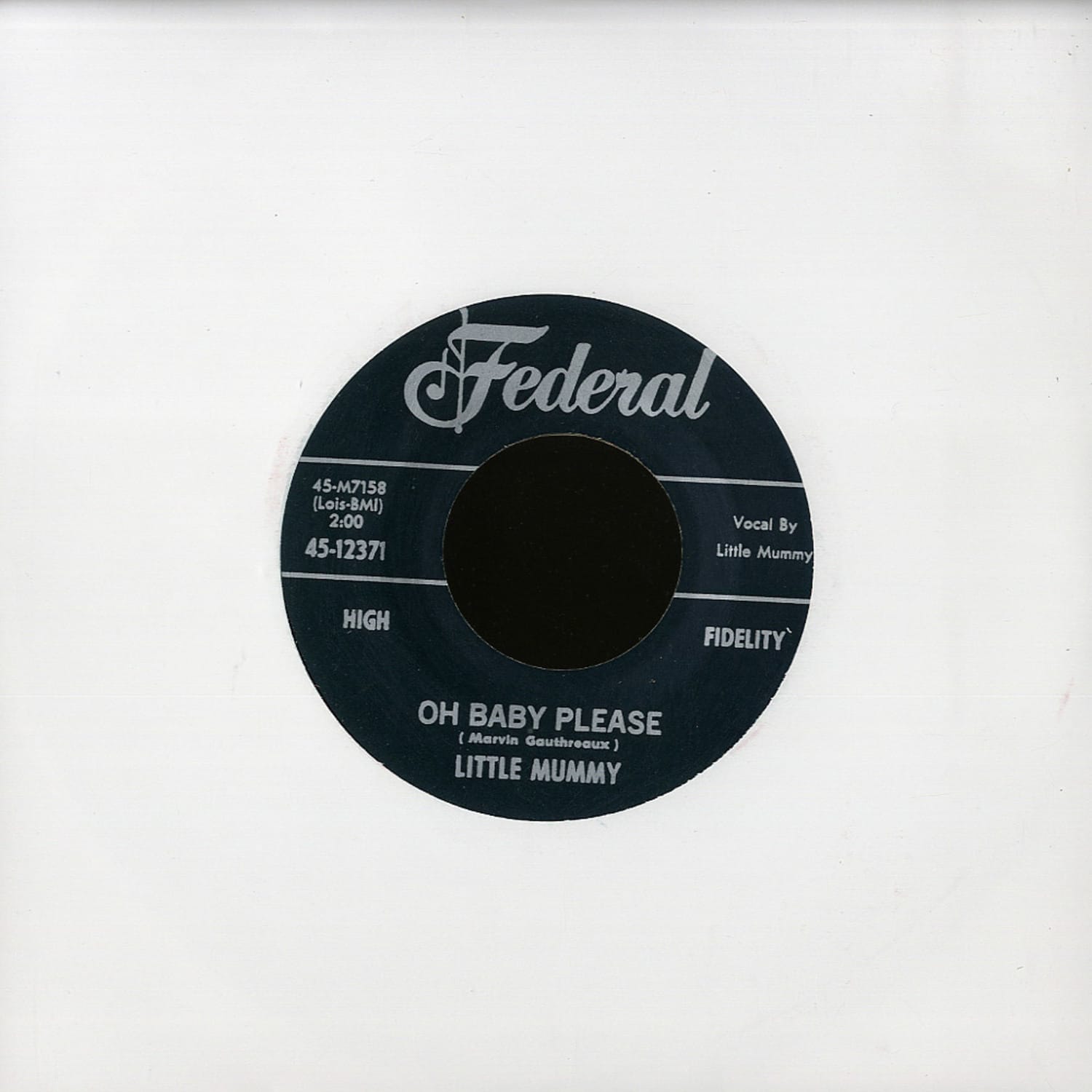 Little Mummy - OH BABY PLEASE / WHERE YOU AT JACK 