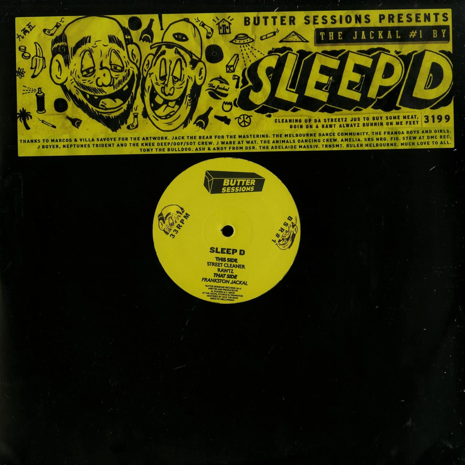 Sleep D - THE JACKAL EP