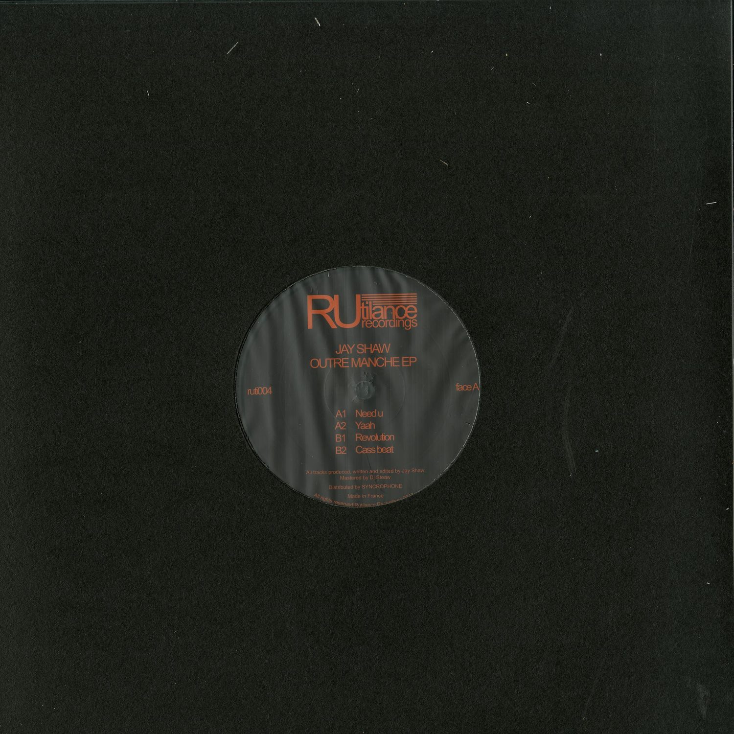 Jay Shaw - OUTRE MANCHE EP