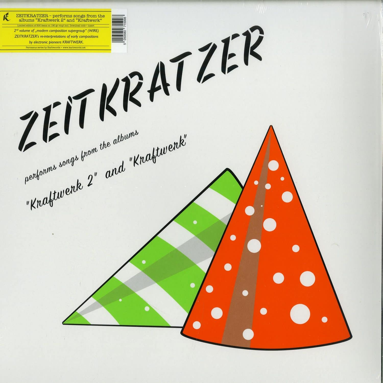 Zeitkratzer - ZEITKRATZER PERFORMS SONGS FROM THE ALBUMS KRAFTWERK 2 AND KRAFTWERK