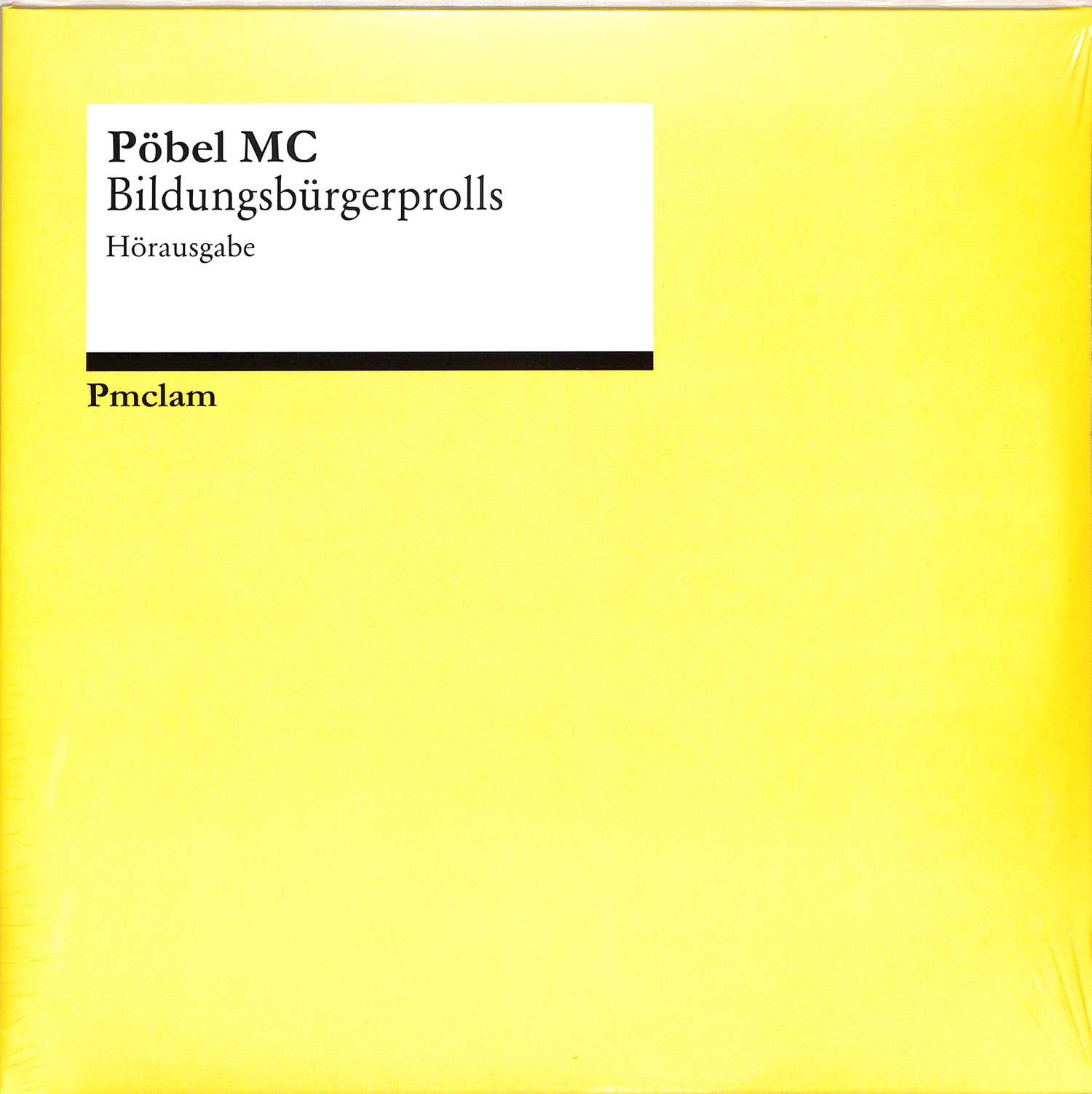 Poebel MC - BILDUNGSBUERGERPROLLS 