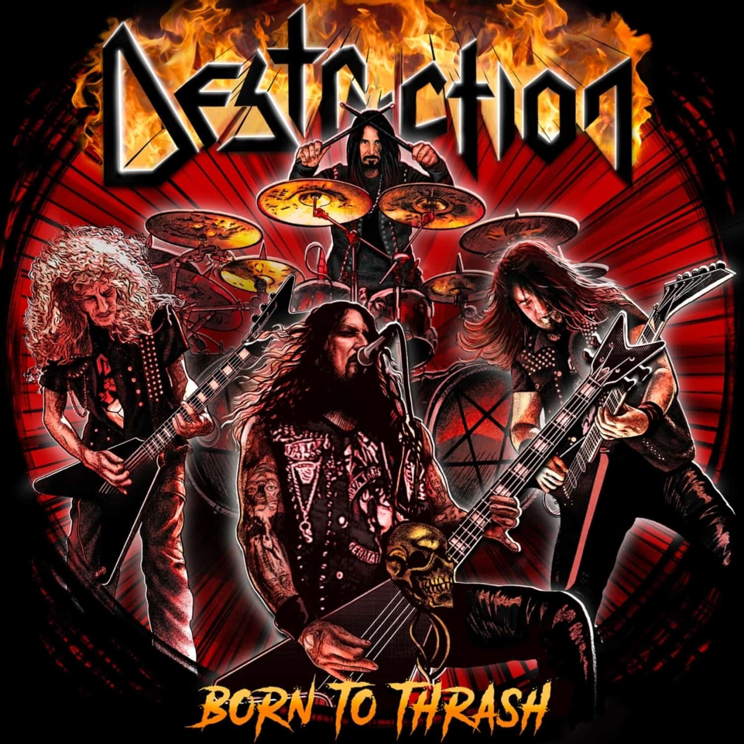 Destruction - BORN TO THRASH 