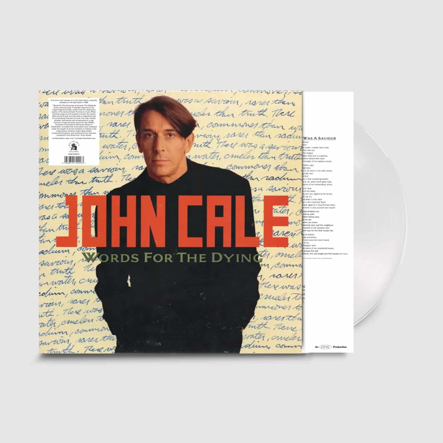 John Cale - WORDS FOR THE DYING 