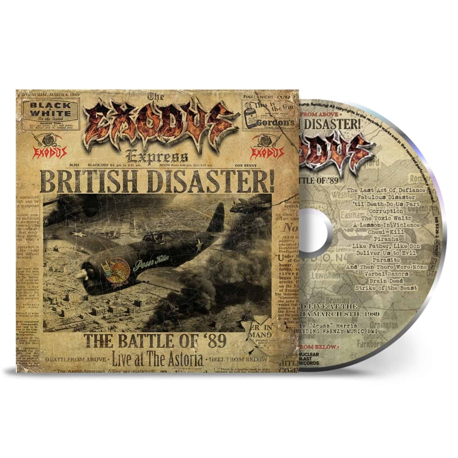 Exodus - BRITISH DISASTER:THE BATTLE OF 89 