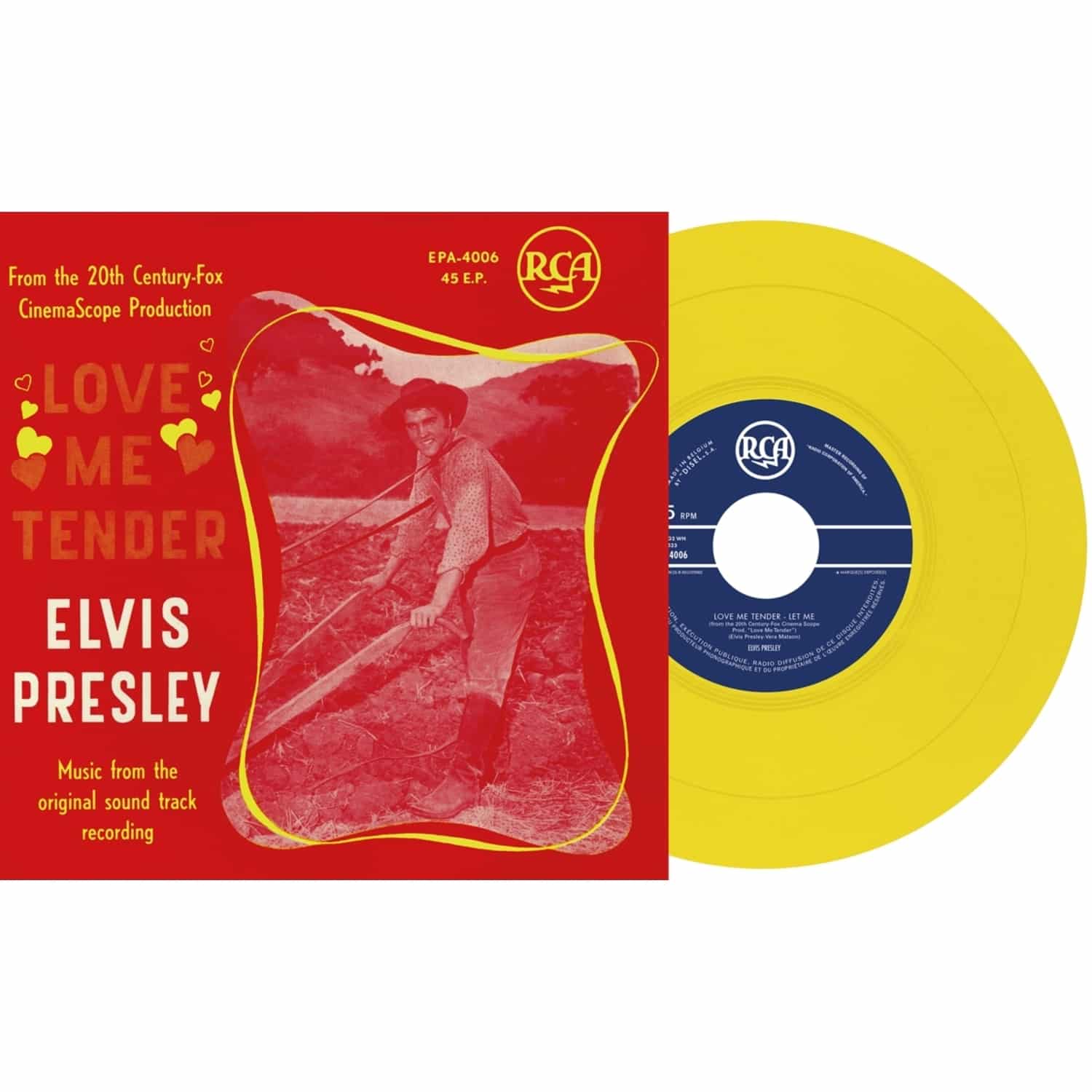 Elvis Presley - EP ETRANGER N14 - LOVE ME TENDER 
