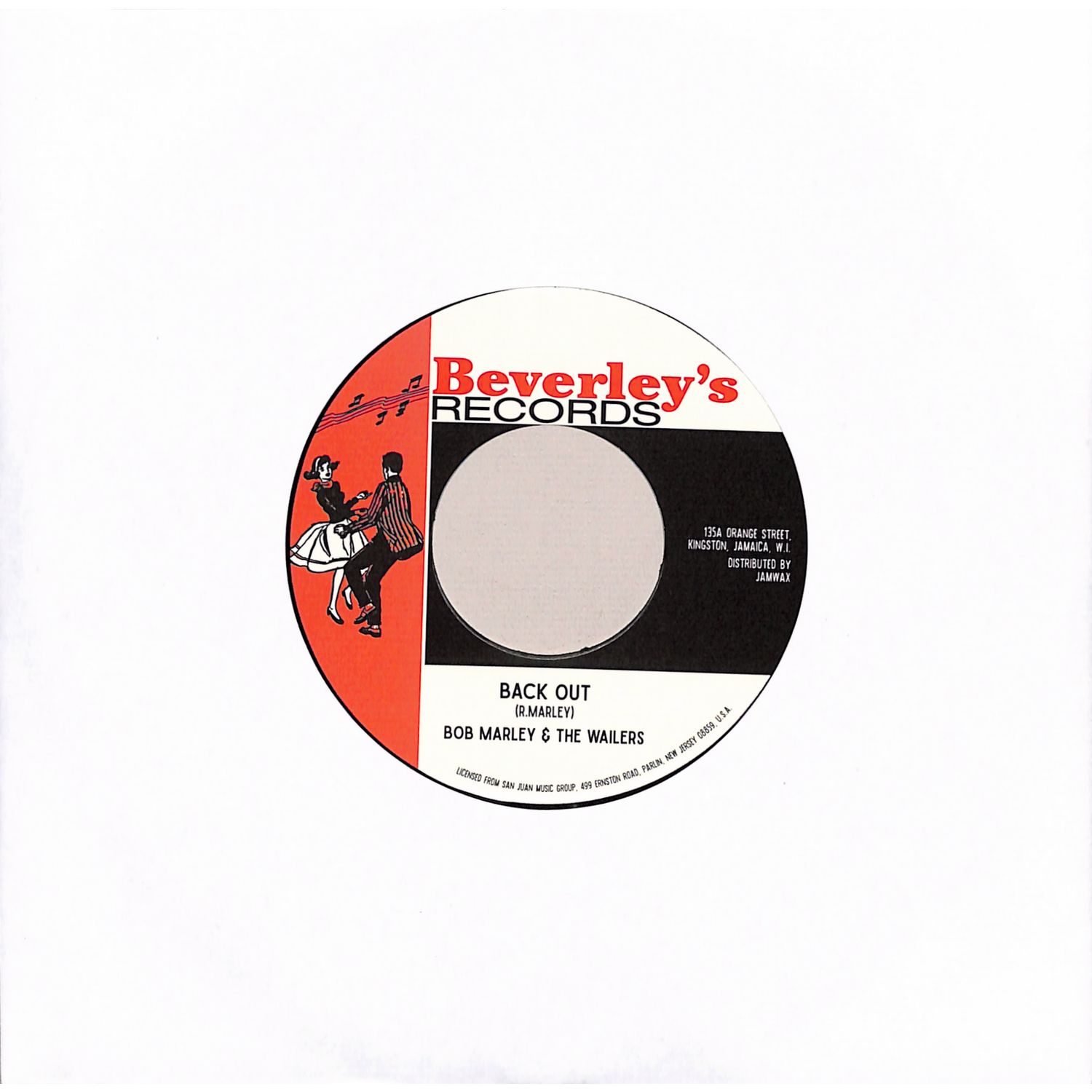 The Wailers - BACK OUT / CANT YOU SEE 