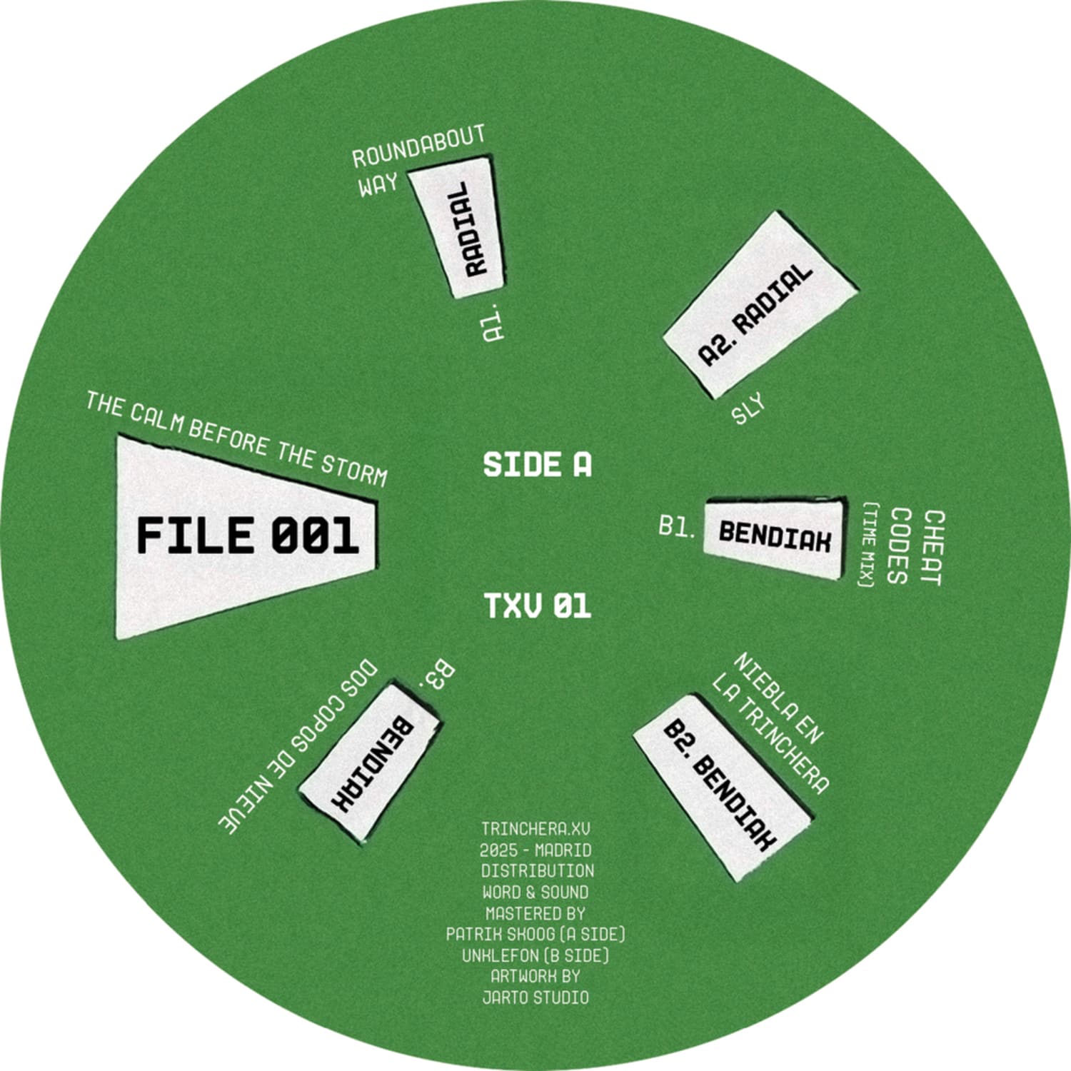Bendiak / Radial - FILE 001: THE CALM BEFORE THE STORM