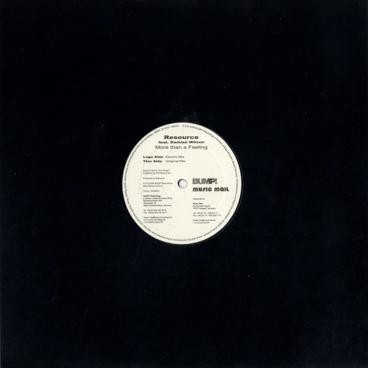 Resource feat. Damian Wilson - MORE THAN A FEELING