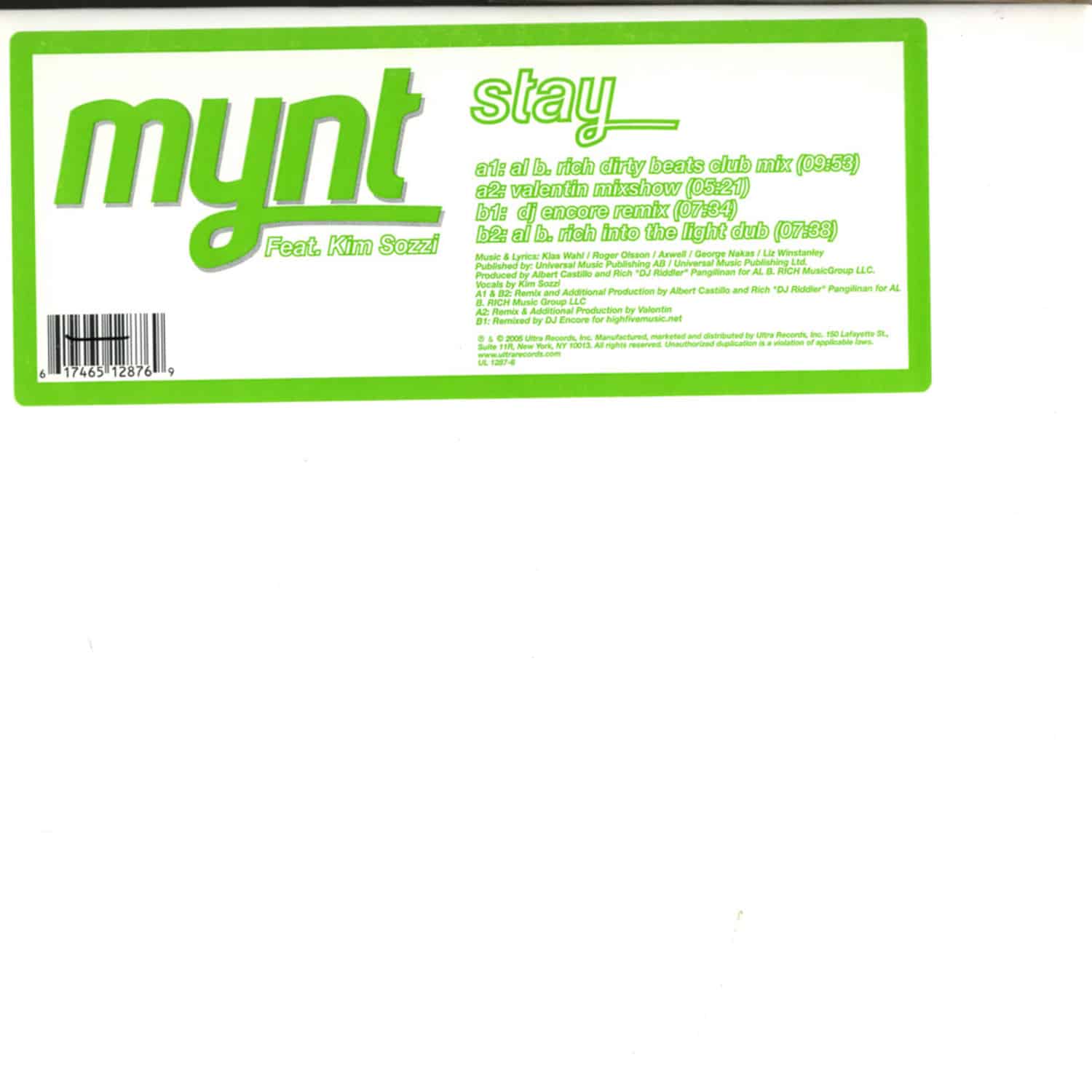 Mynt ft. Kim Sozzi - STAY REMIXES