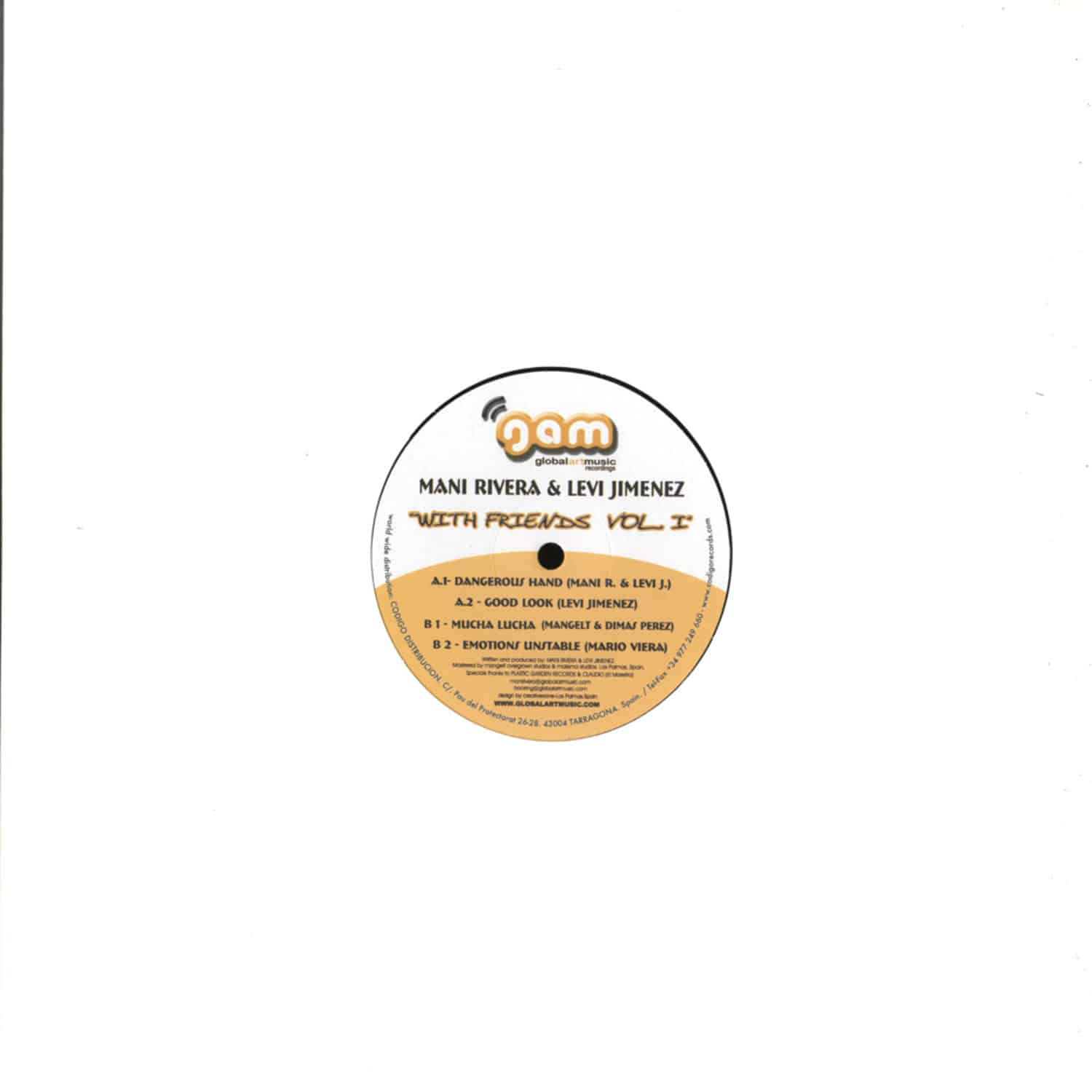 Mani Rivera & Levi Gimenez - WITH FRIENDS VOL. 1