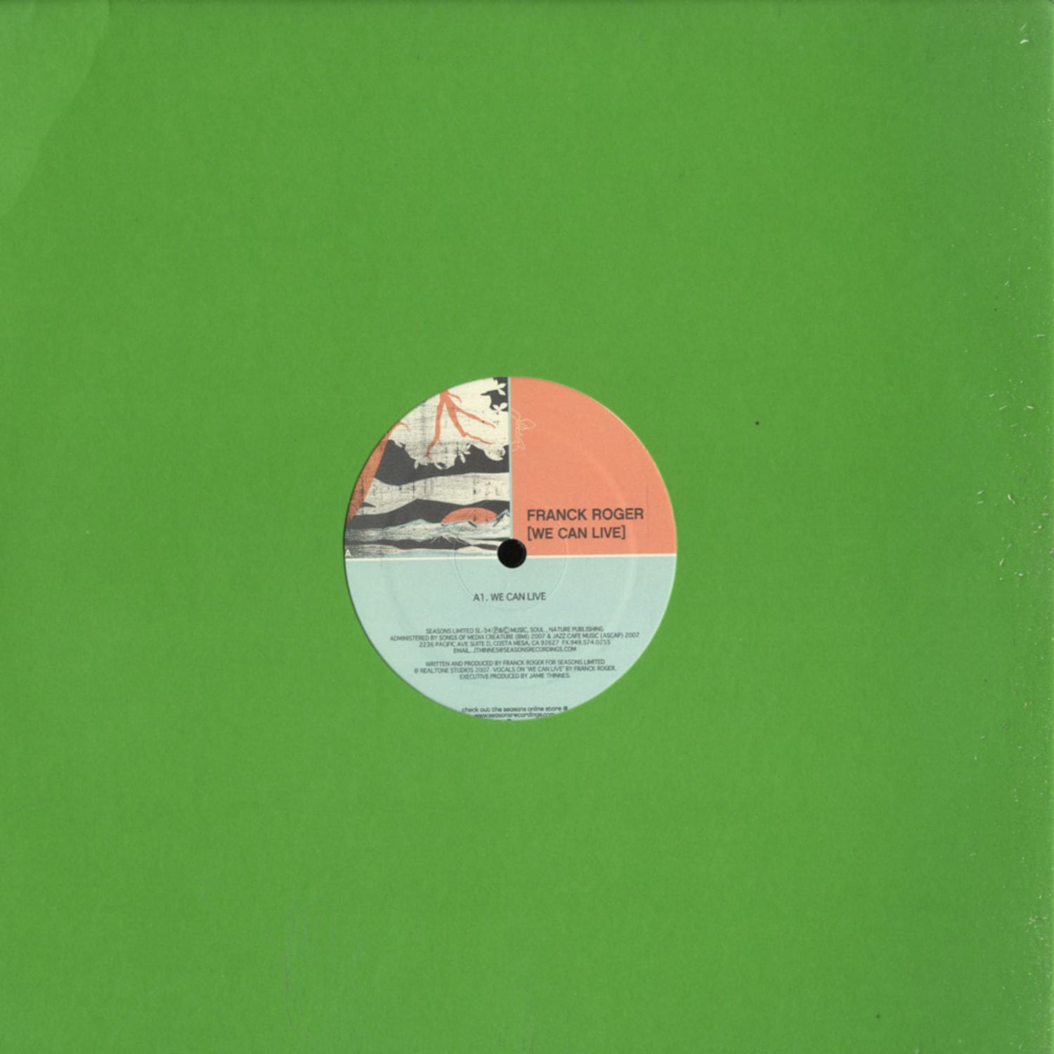 Franck Roger - WE CAN LIVE