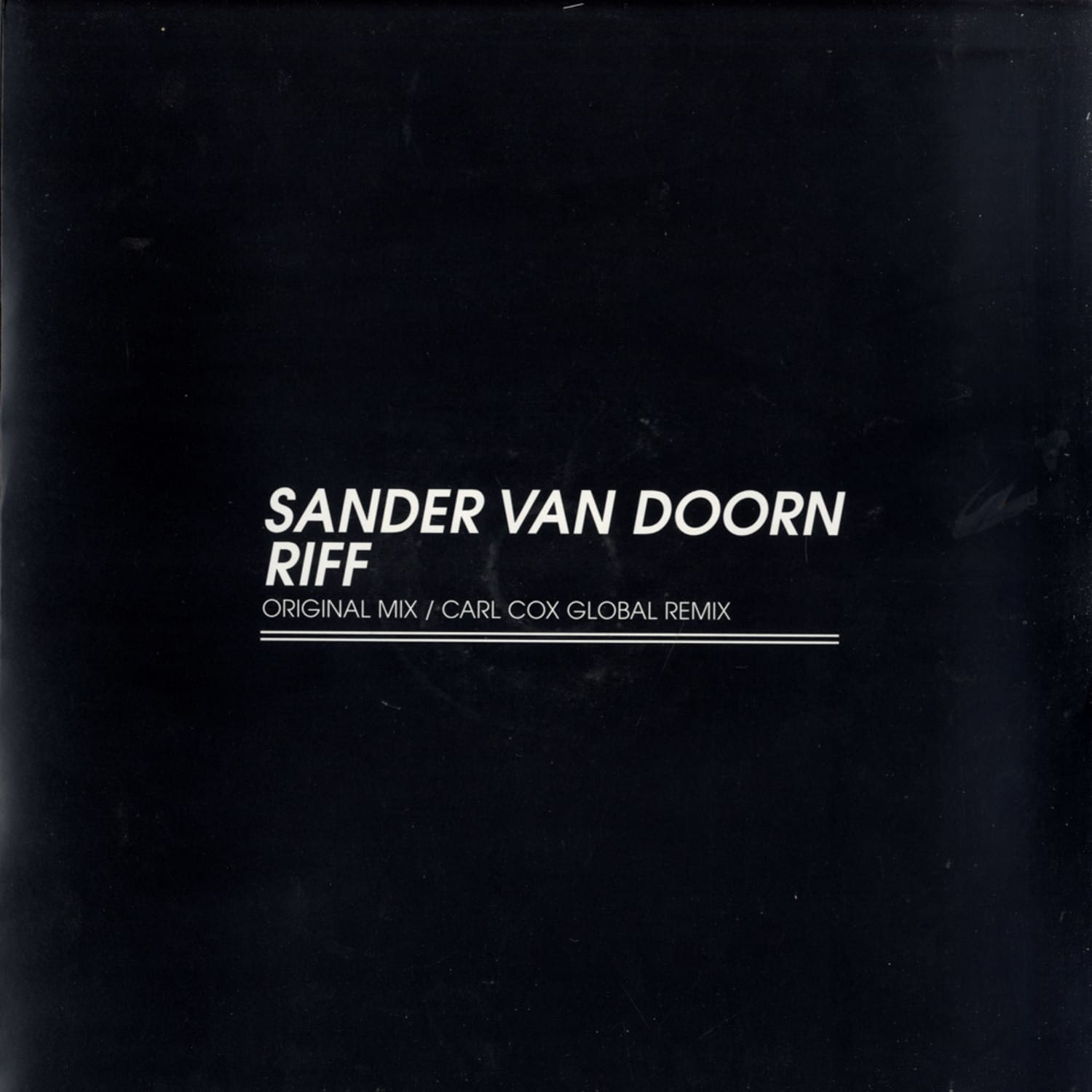 Sander Van Doorn - RIFF