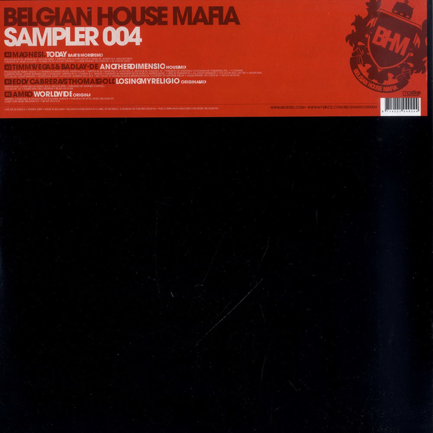 Belgian House Mafia - SAMPLER 004