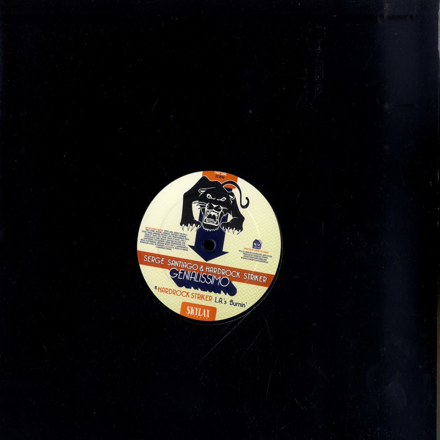 Serge Santiago & Hardrock Striker - GENIALISSIMO