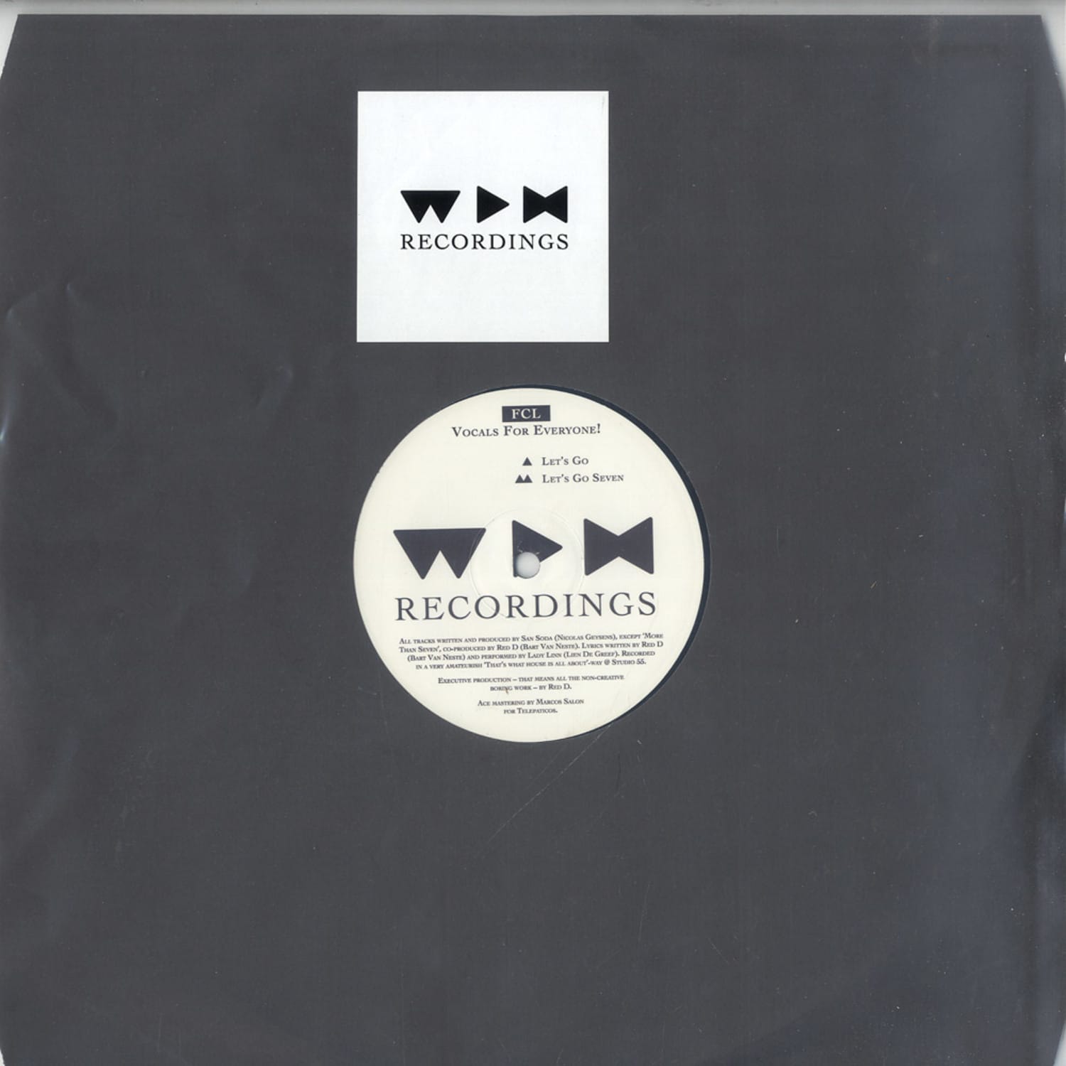 FCL - VOCALS FOR EVERYONE EP