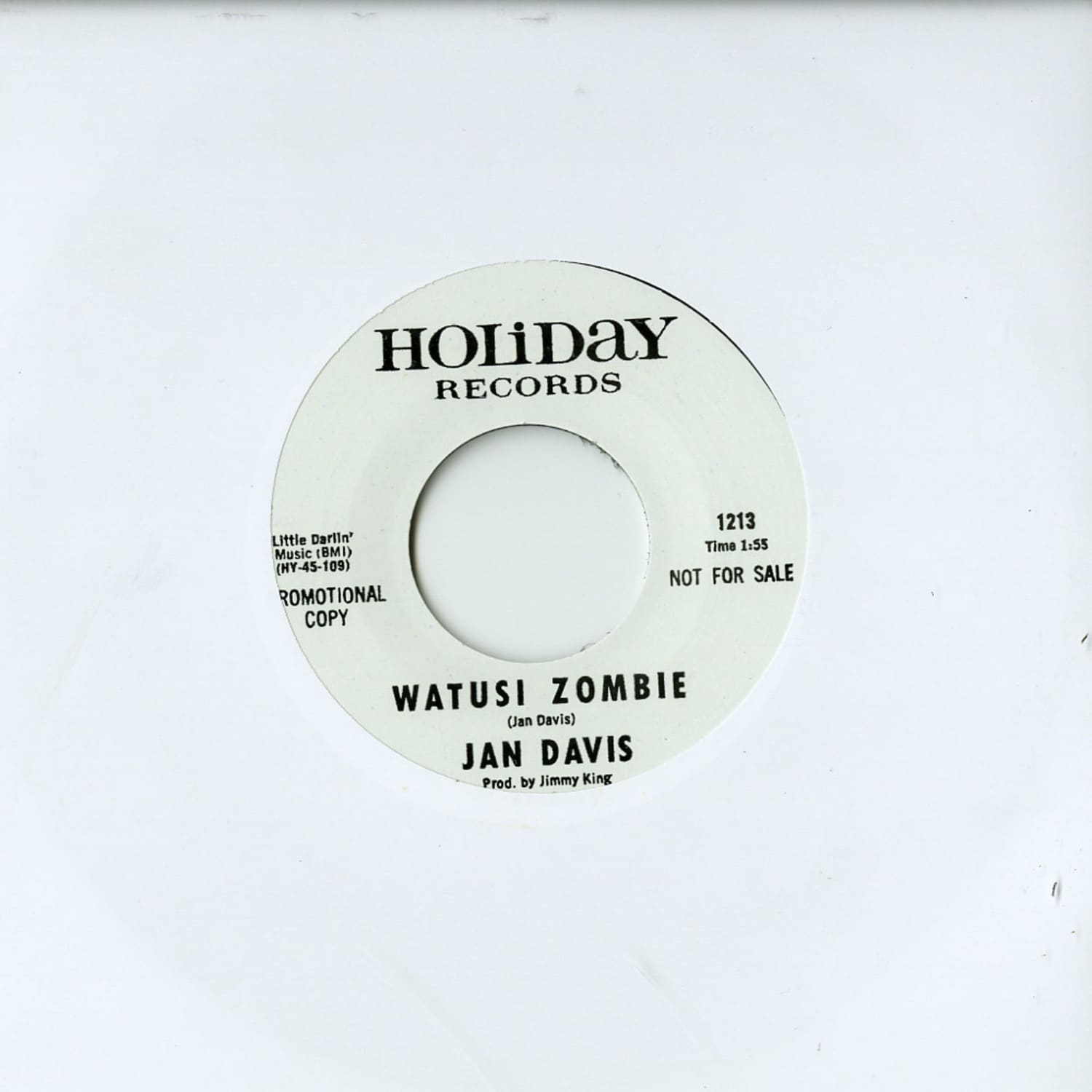 Jan Davis - WATUSI ZOMBIE 