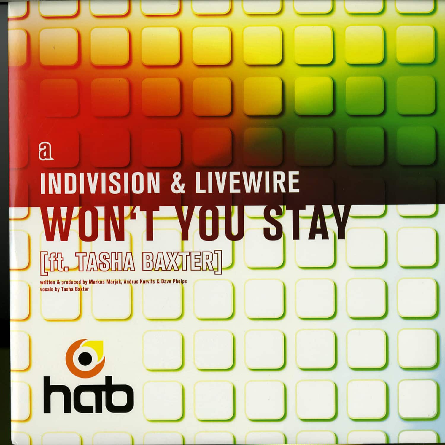 Indivision & Livewire - WON T YOU STAY FEAT. TASHA BAXTER
