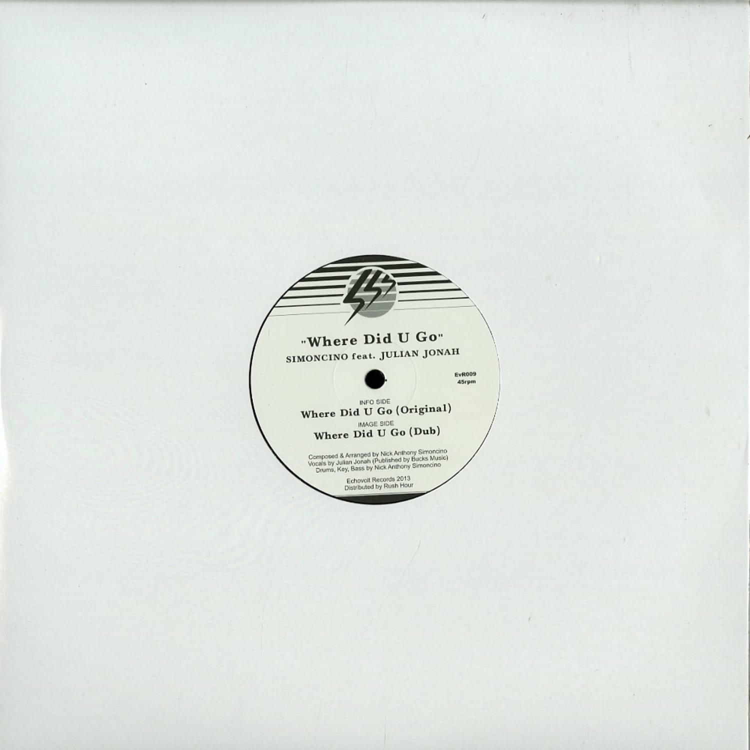 Simoncino Feat. Julian Jonah - WHERE DID U GO