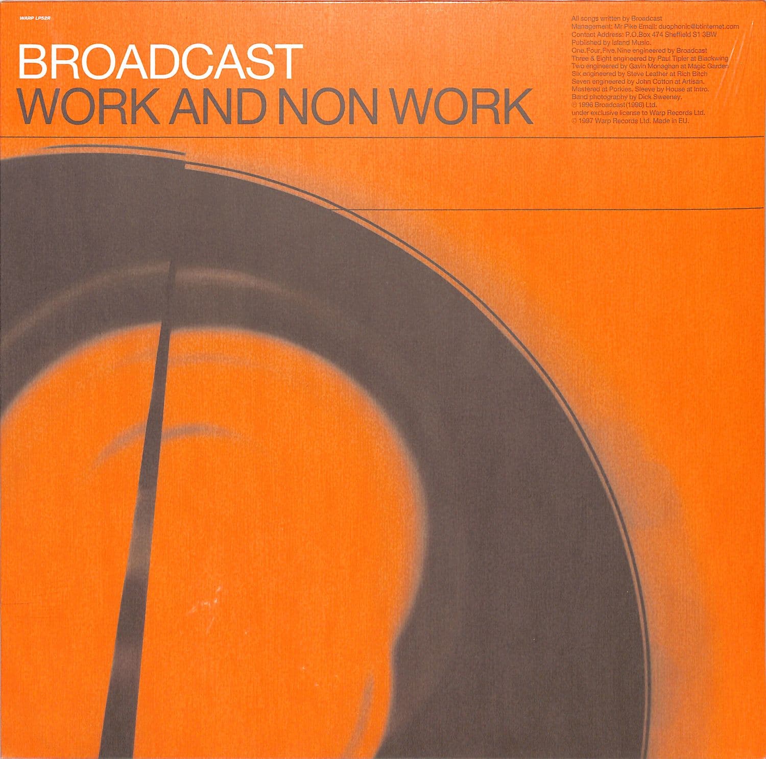 Broadcast - WORK AND NON WORK 