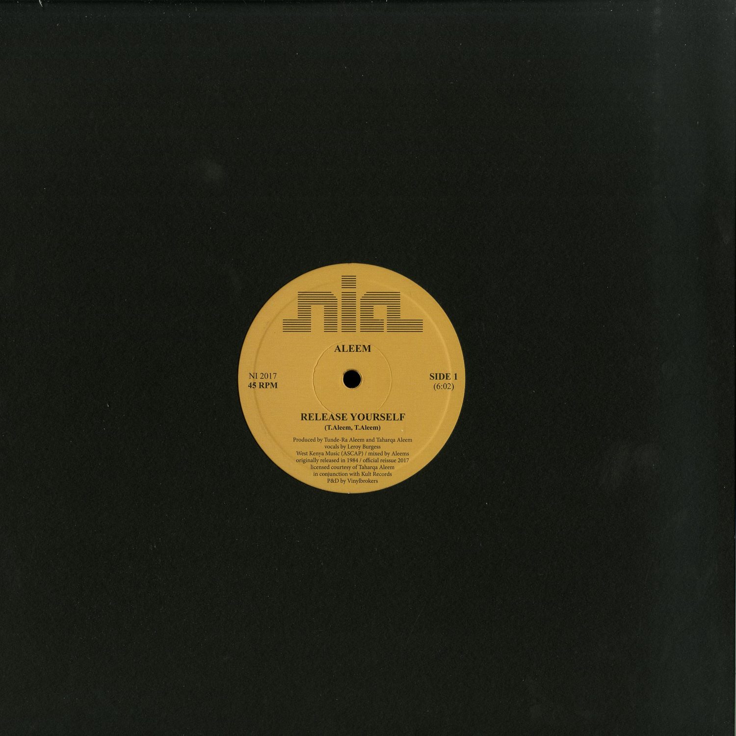Aleem - RELEASE YOURSELF