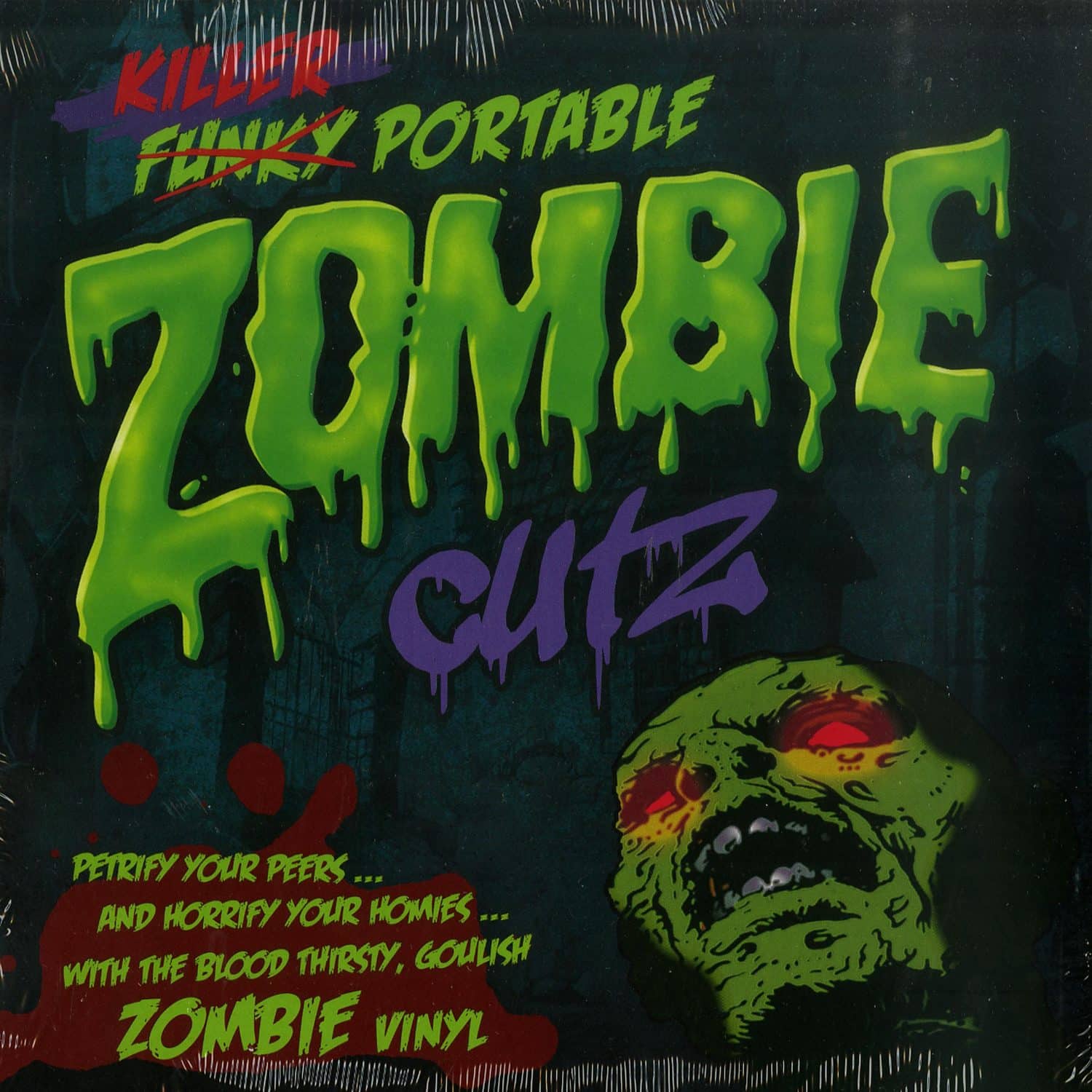 Crab Cake and Turntable Training Wax - KILLER PORTABLE ZOMBIE CUTZ! 