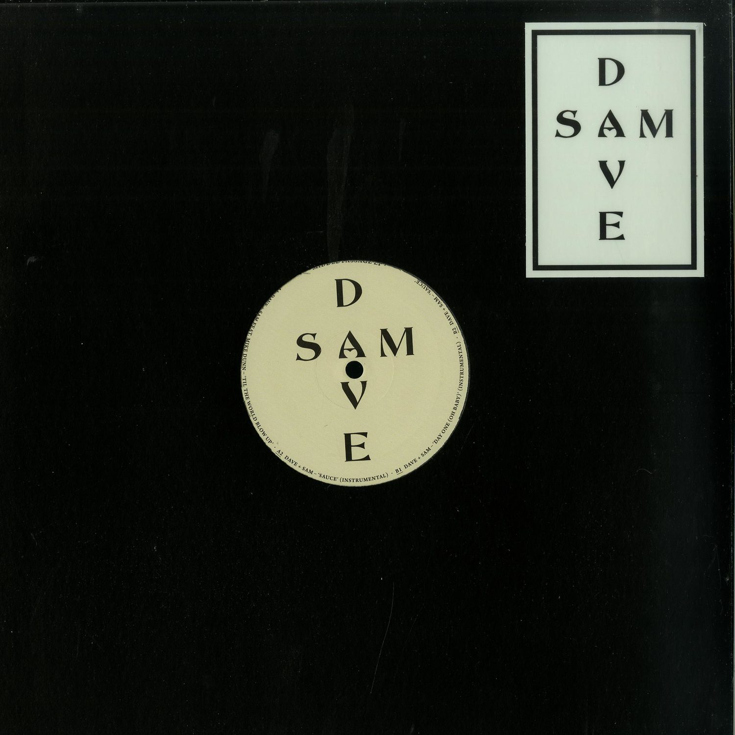 Dave + Sam - MIDDLE PASSAGE EP 